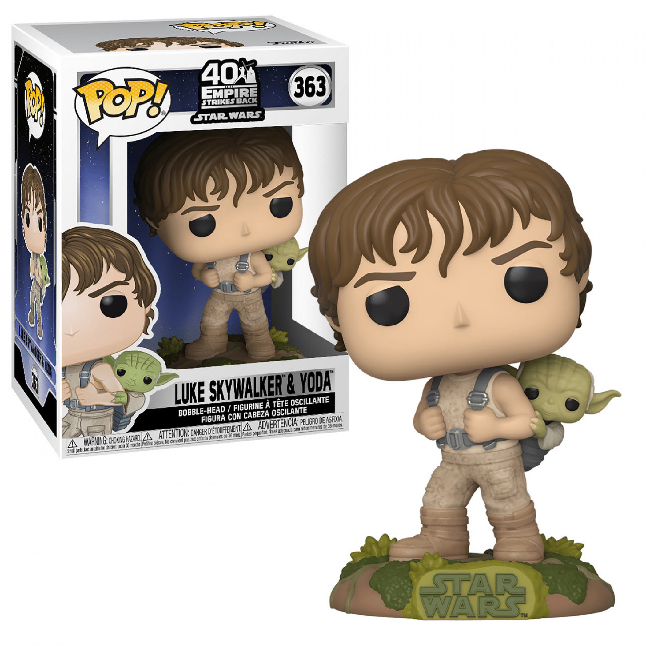 Star Wars - Training Luke with Yoda Funko Pop! Figure