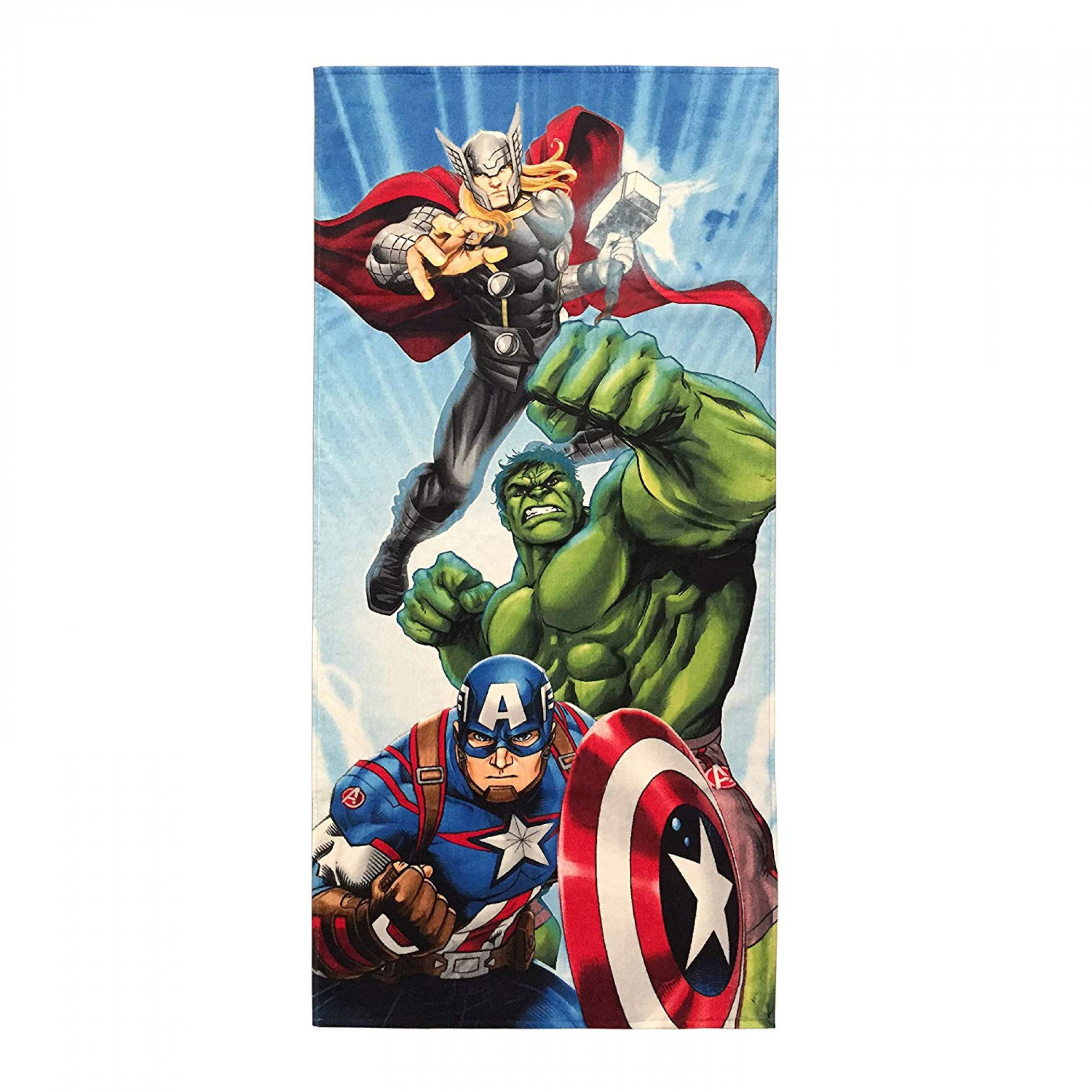 Avengers Assemble Beach Towel