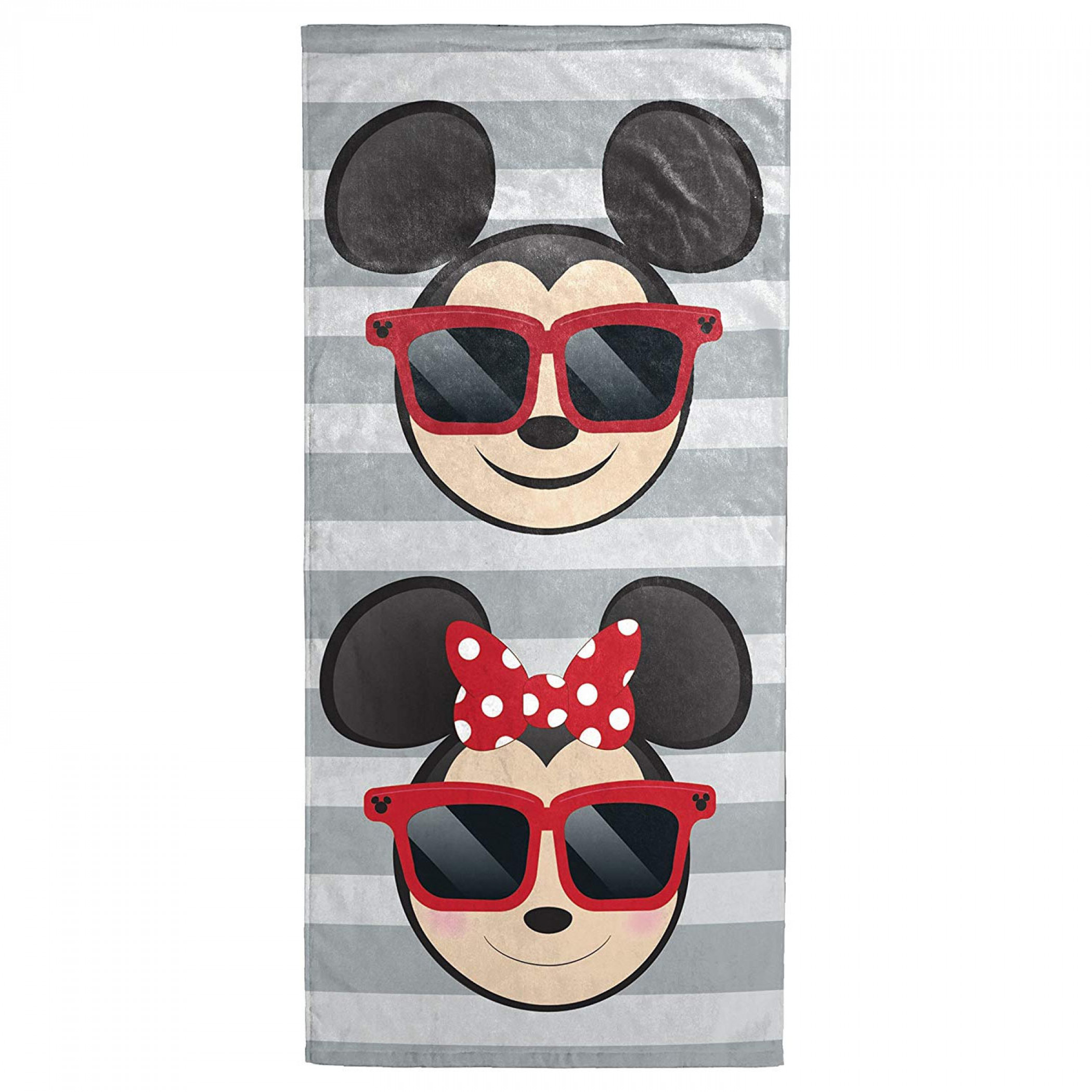Disney Mickey and Minnie Sunglasses Beach Towel