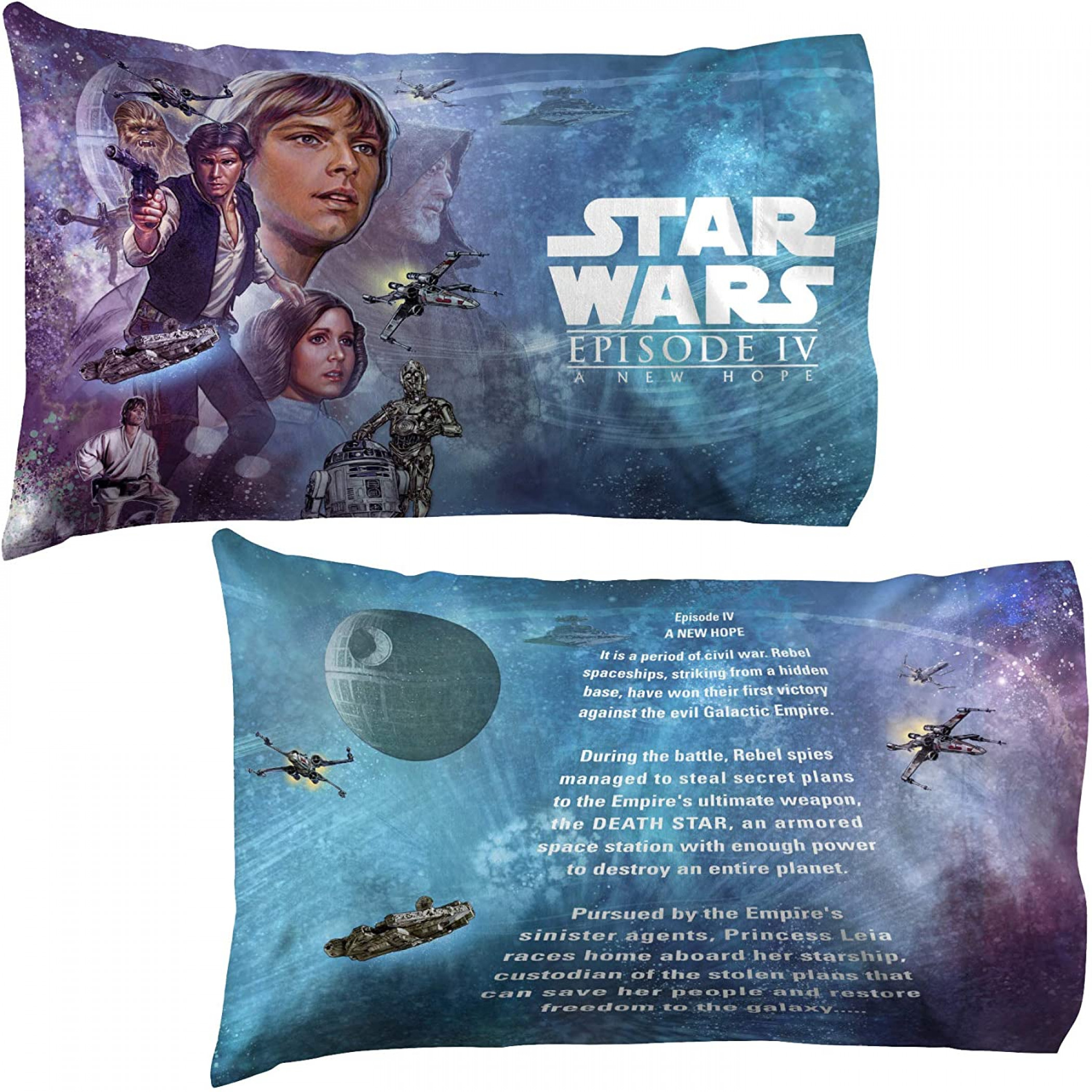 Star Wars A New Hope 2-Pack Pillowcase Set