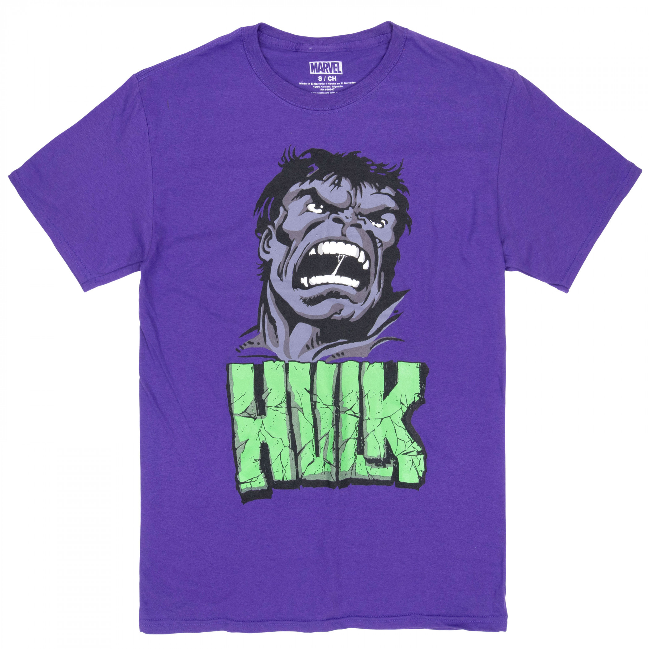 The Incredible Hulk Attack in Purple T-Shirt