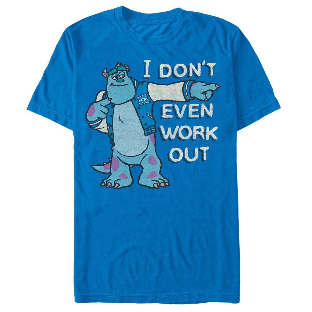 Disney Pixar Monsters Inc University Hardcore Blue T-Shirt