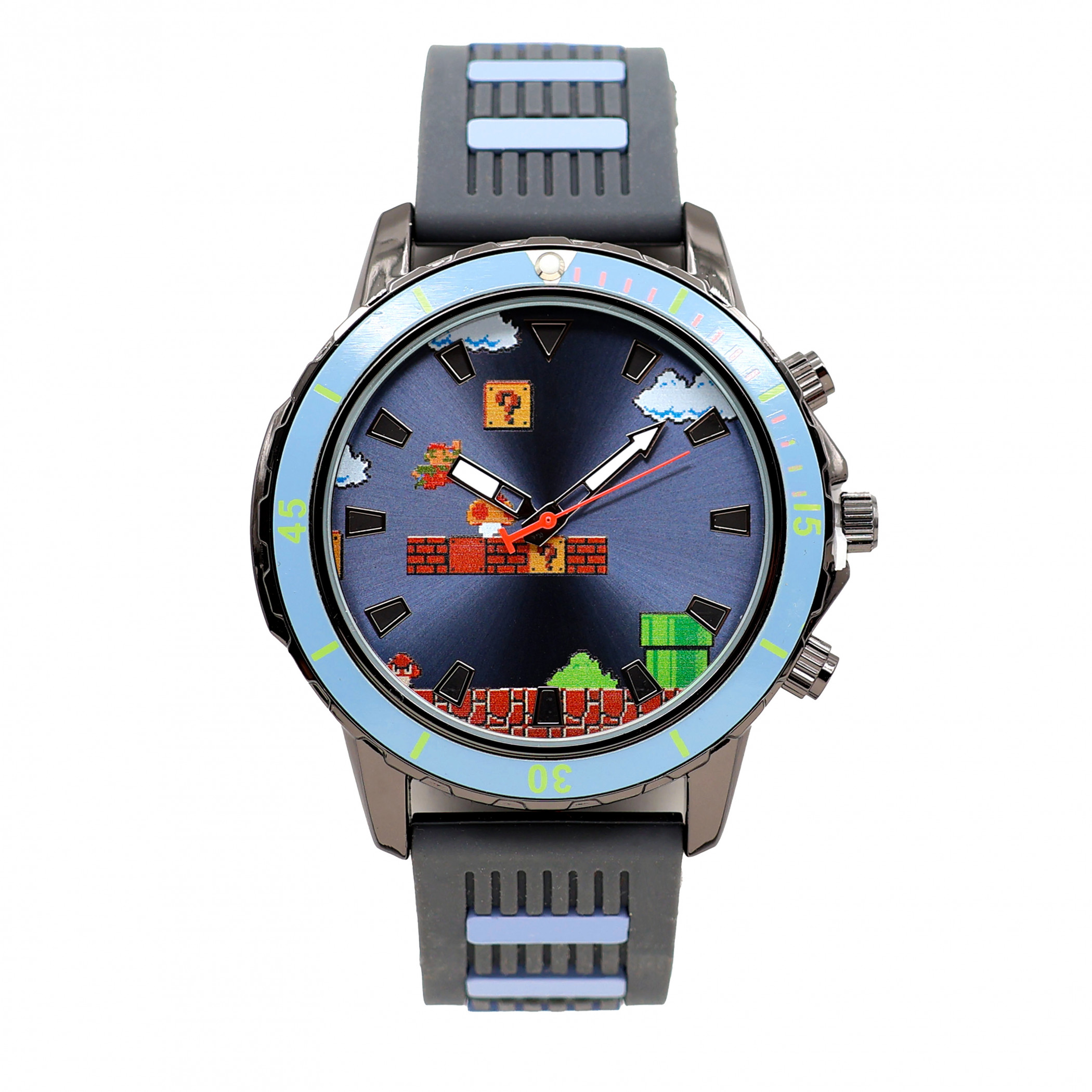 Super Mario Nintendo Watch with Silicone Band - SuperHeroStuff
