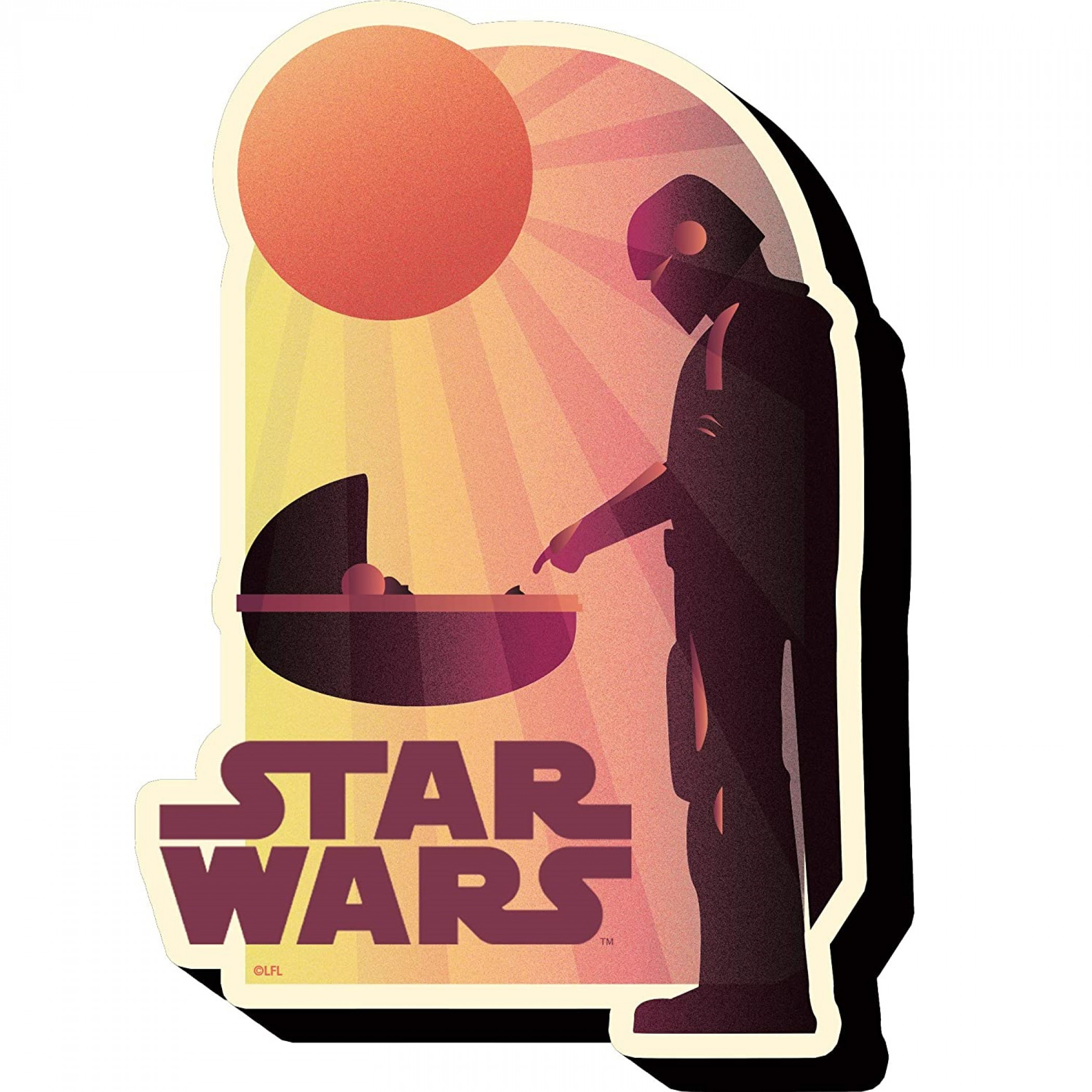 Star Wars The Mandalorian The Child Touch Magnet