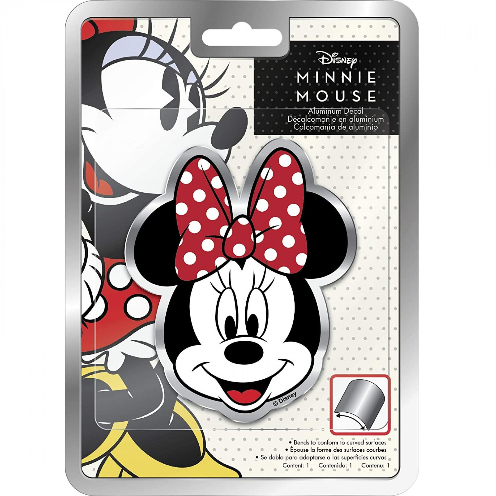 Disney Minnie Mouse Aluminum Decal