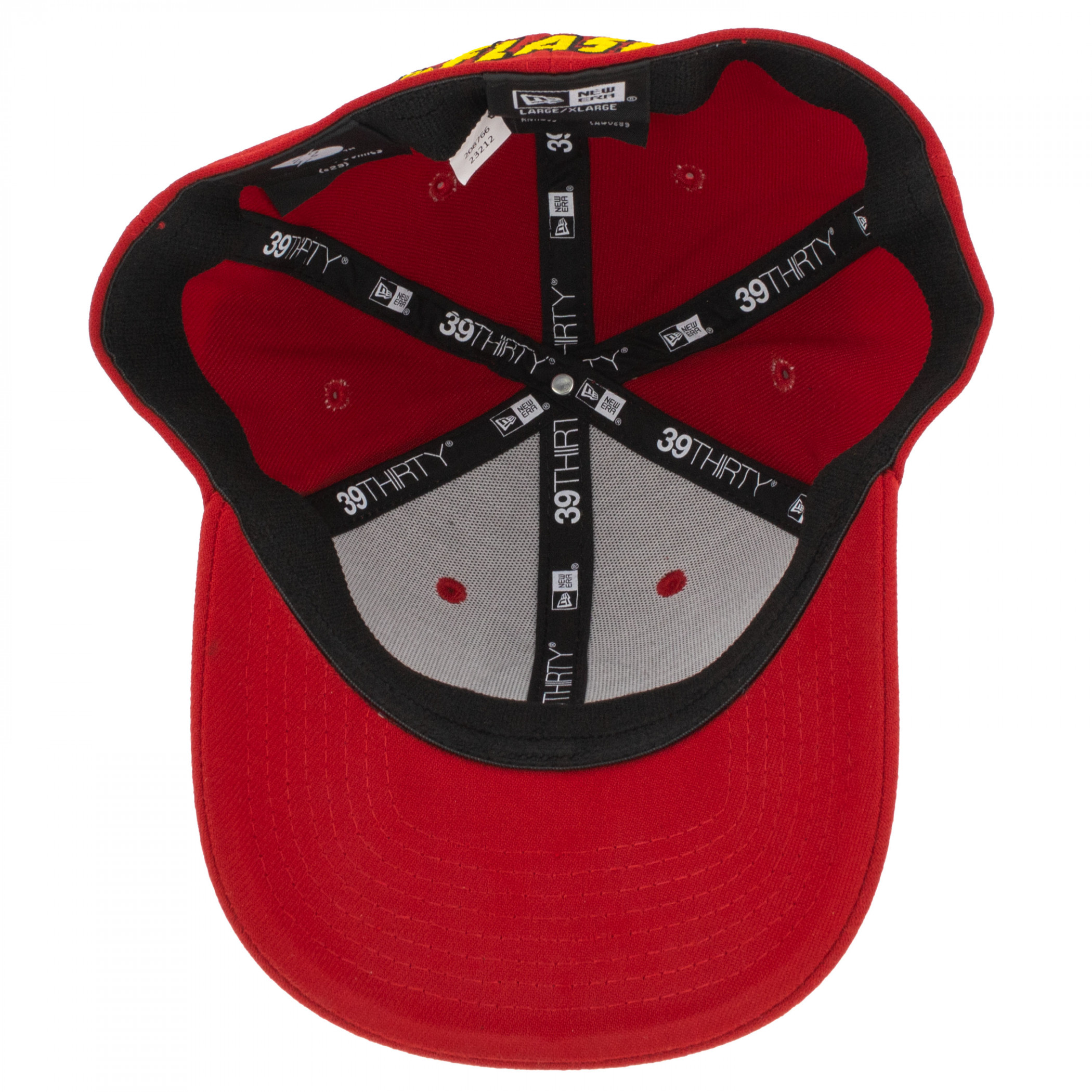 The Flash Classic Symbol Color Block New Era 39Thirty Fitted Hat