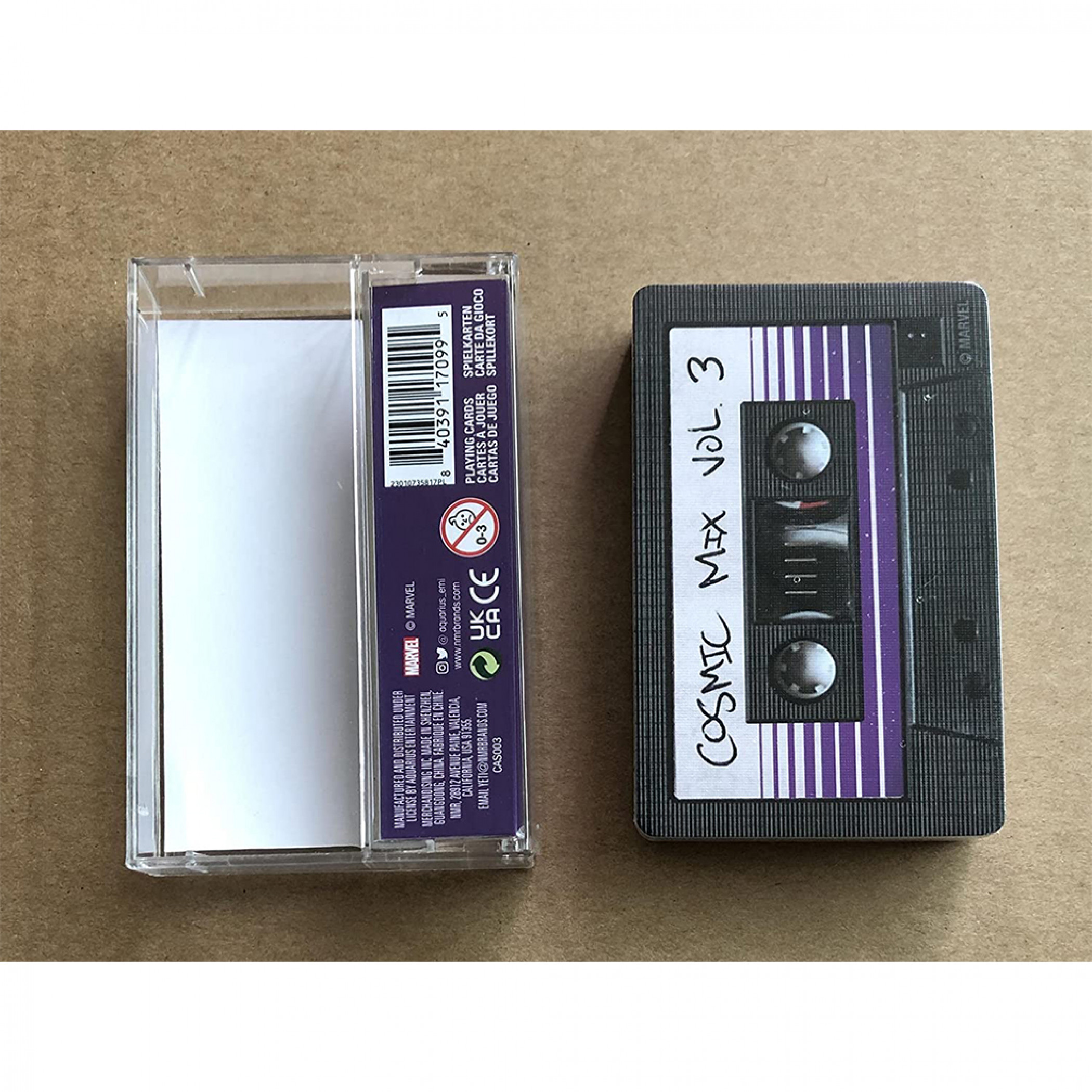 Guardians Of The Galaxy Cassette Packaging Deck of Playing Cards