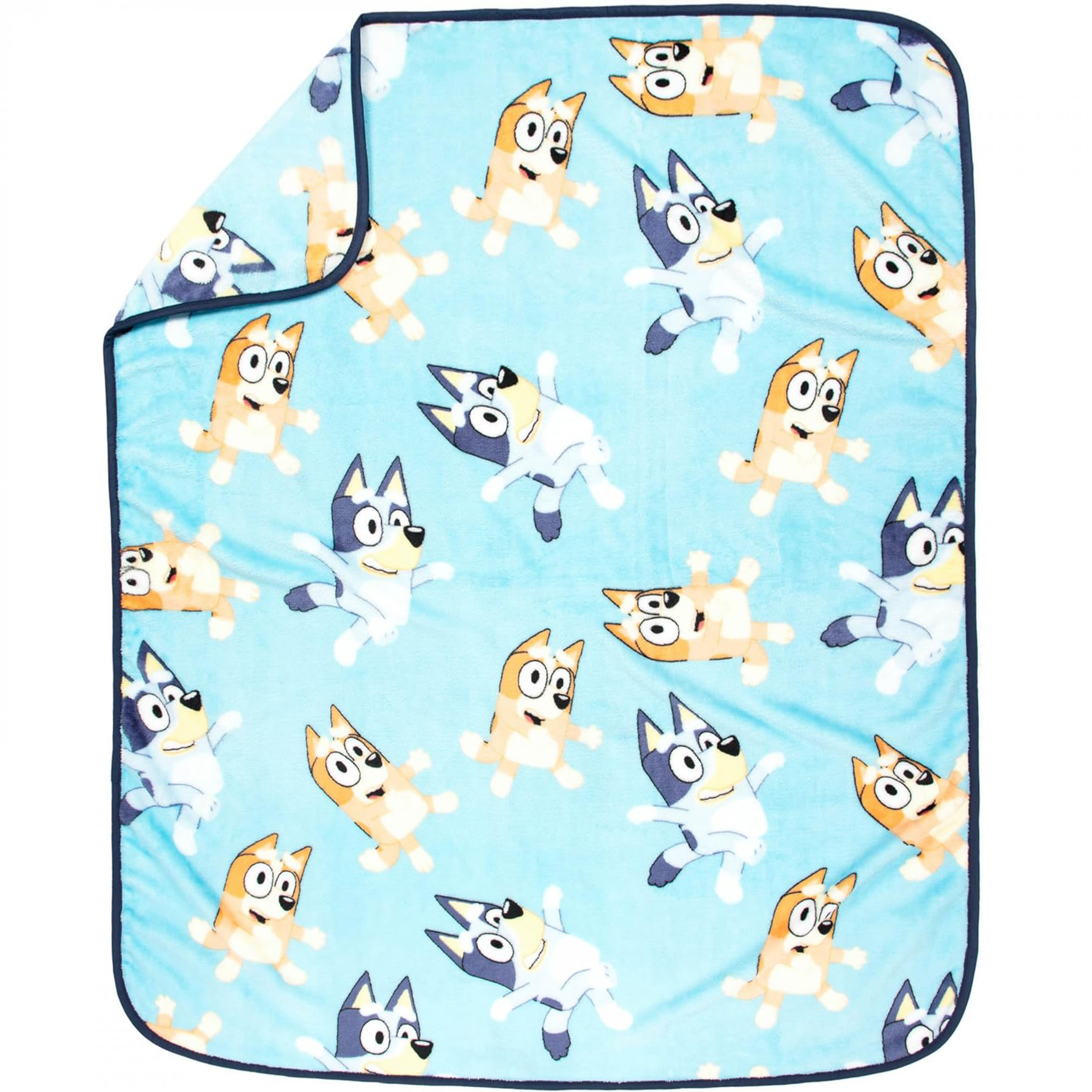 Bluey and Bingo Dance Party 40" X 50" Silk Touch Throw Blanket