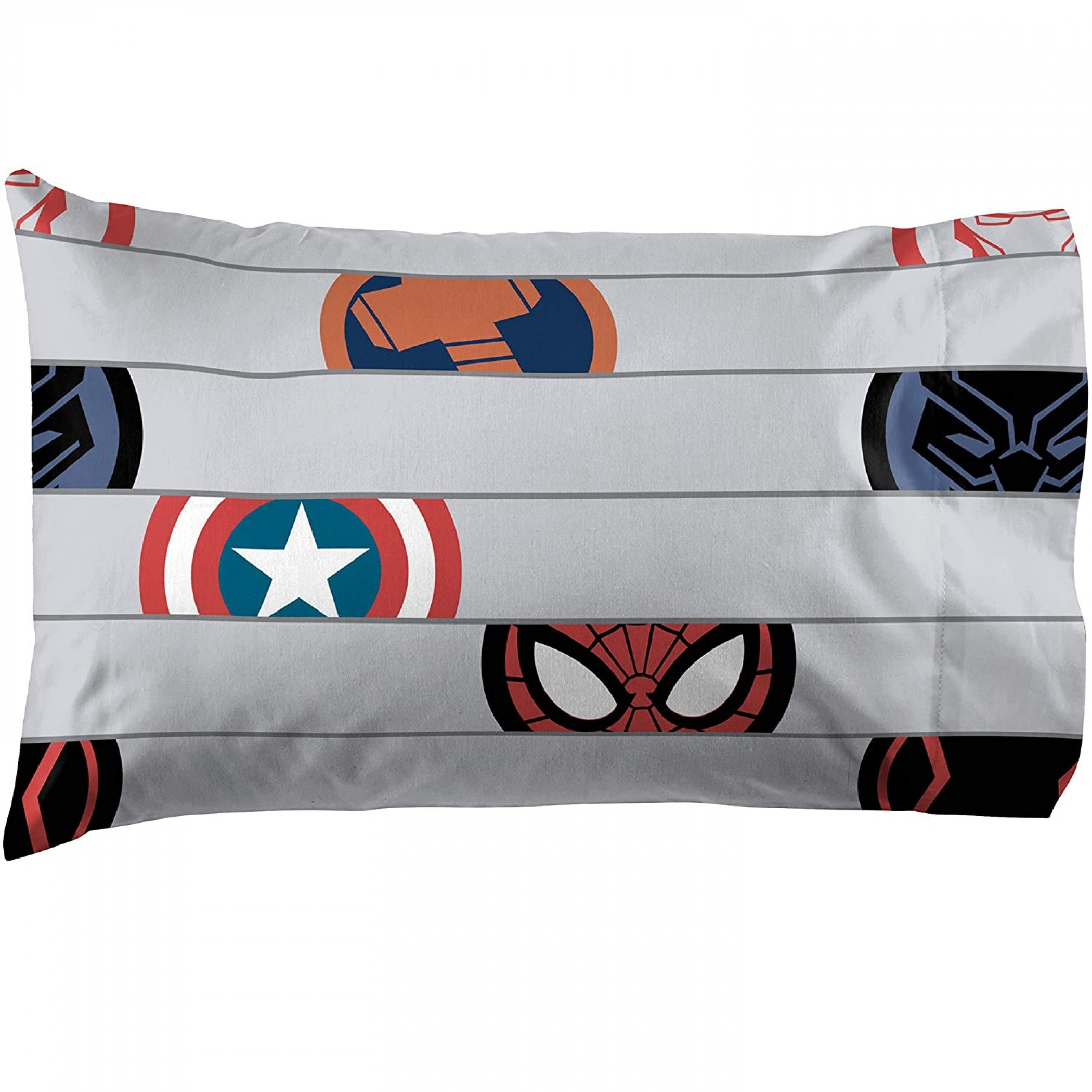 Marvel Avengers Emblem Full Size Bed Sheet Set