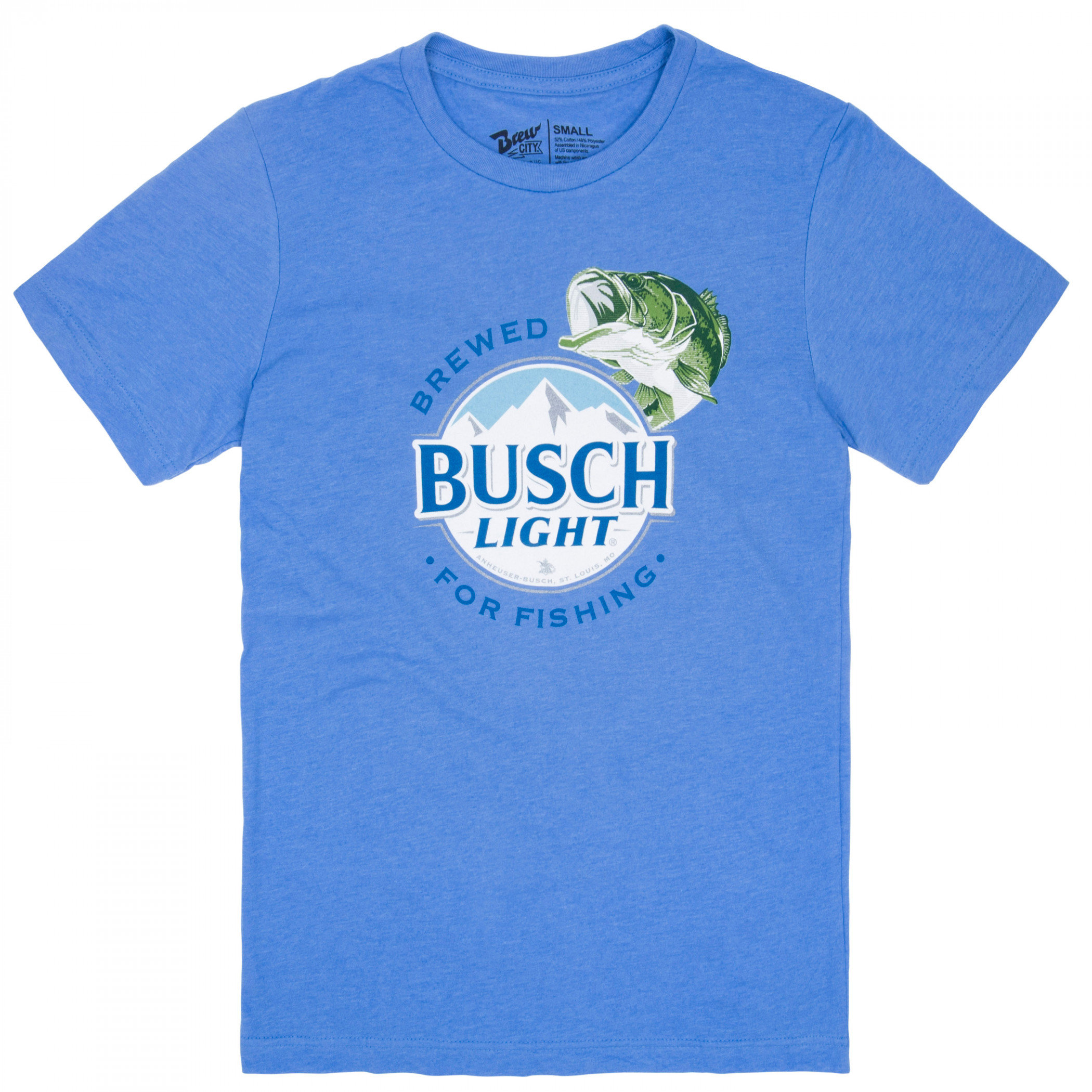 Busch Light Brewed for Fishing Blue Colorway T-Shirt