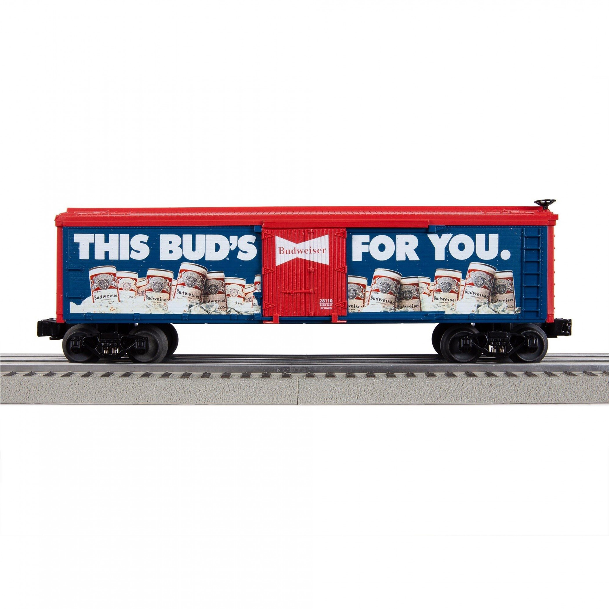 Budweiser This Bud's for You Reefer Train Set Train Car