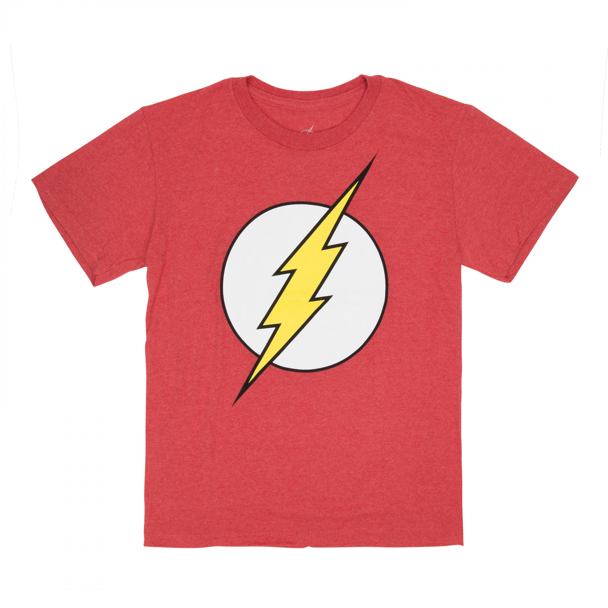 DC Comics The Flash Symbol Glow Ink Youth T-Shirt