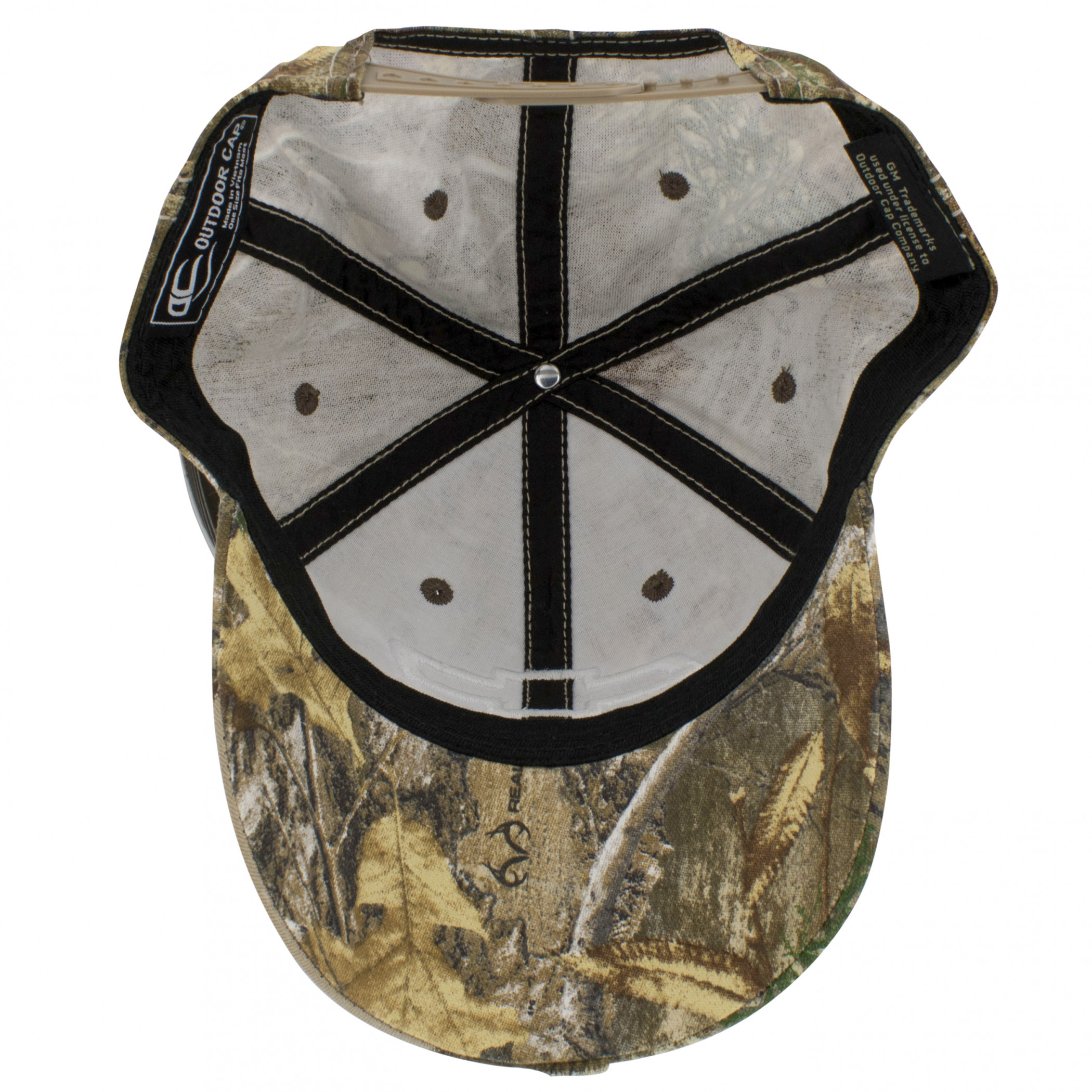 Chevrolet Logo All Over Camo Print Pre-Cuved Adjustable Hat