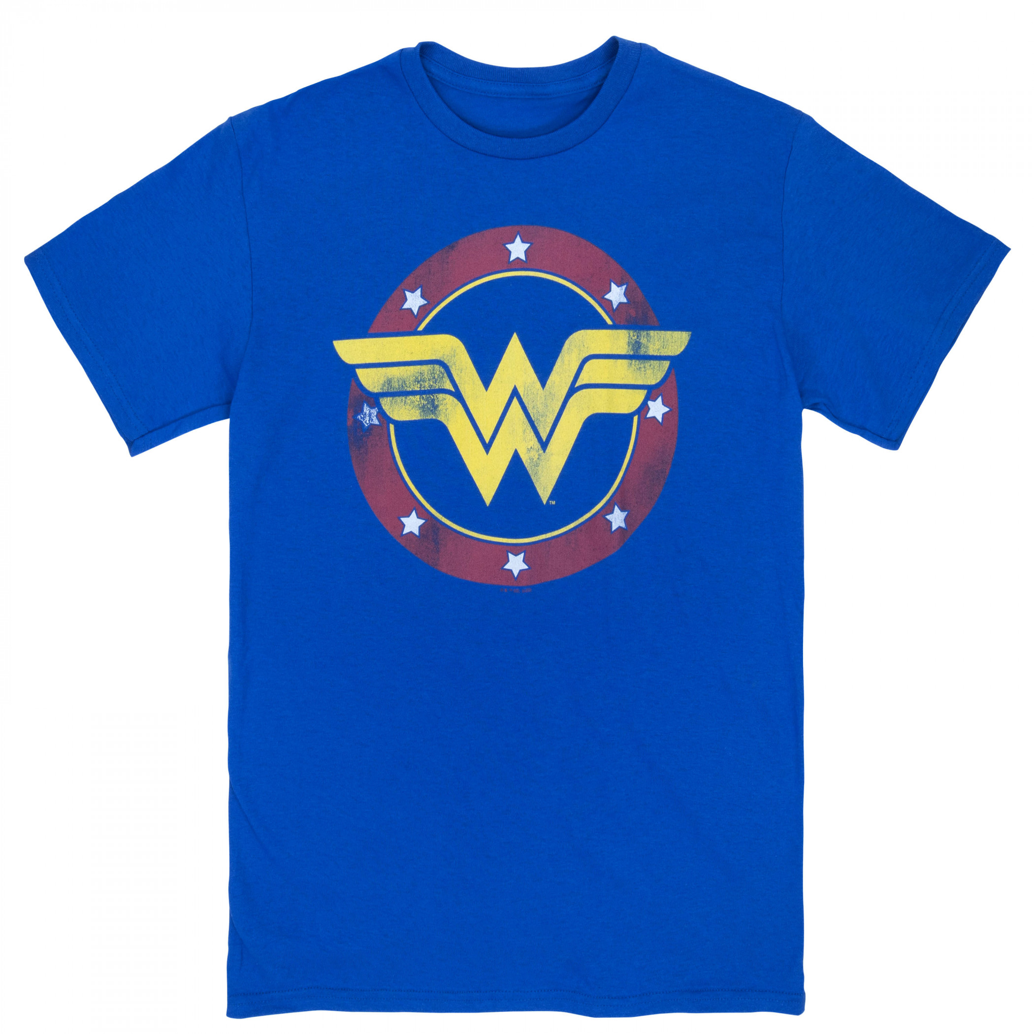 Wonder Woman Washed Emblem T-Shirt