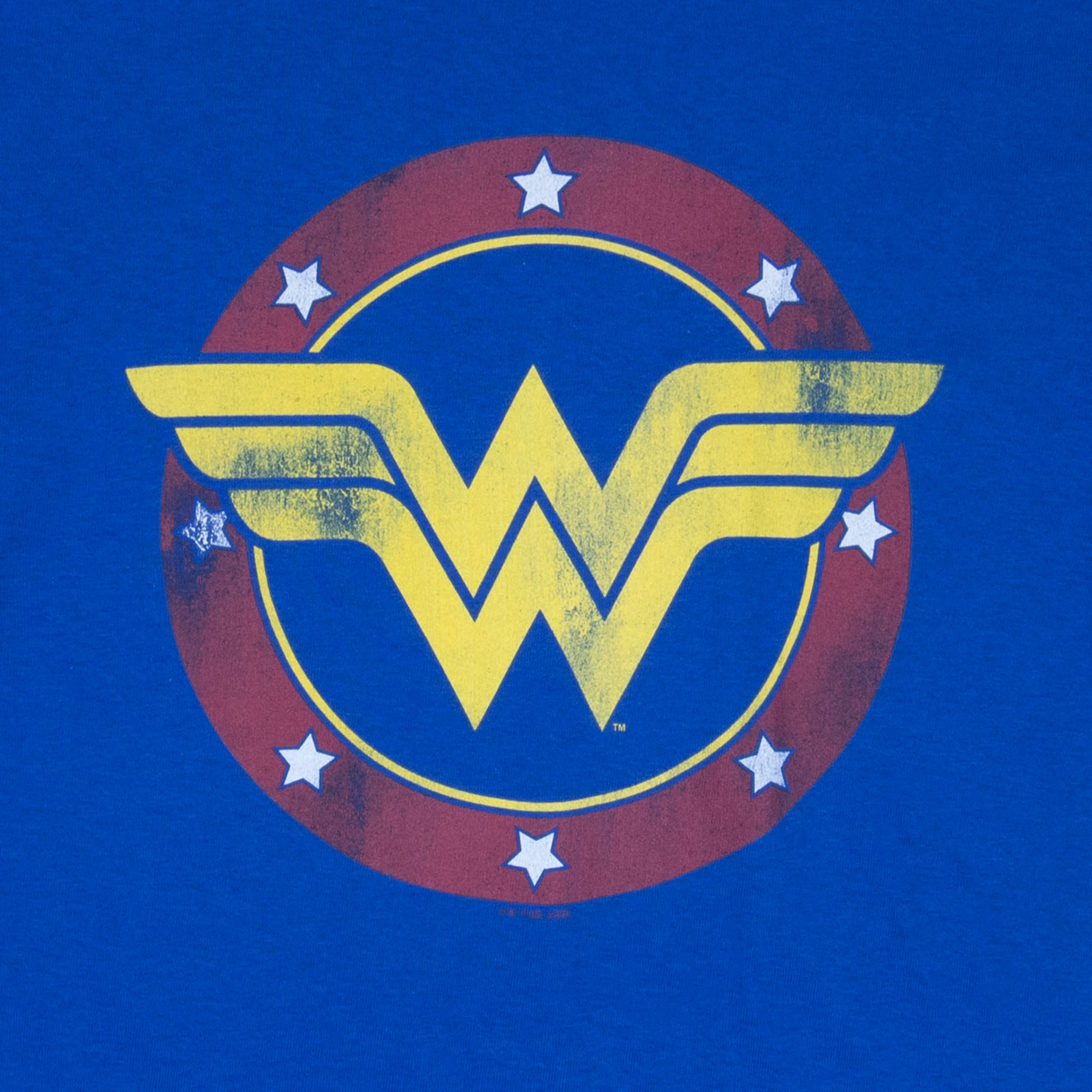 Wonder Woman Washed Emblem T-Shirt