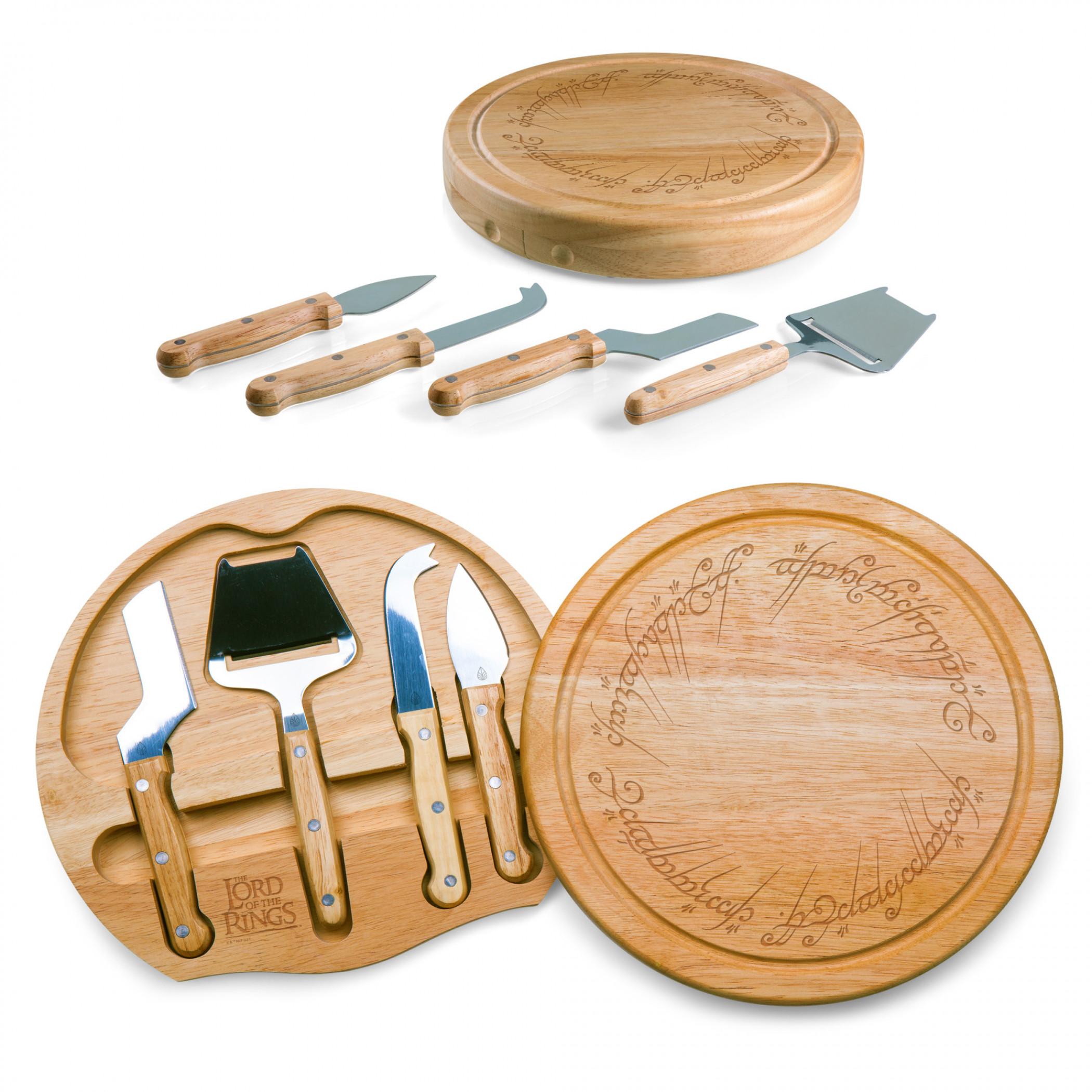 Lord of the Rings Circo Cheese Wooden Cutting Board & Tools Set