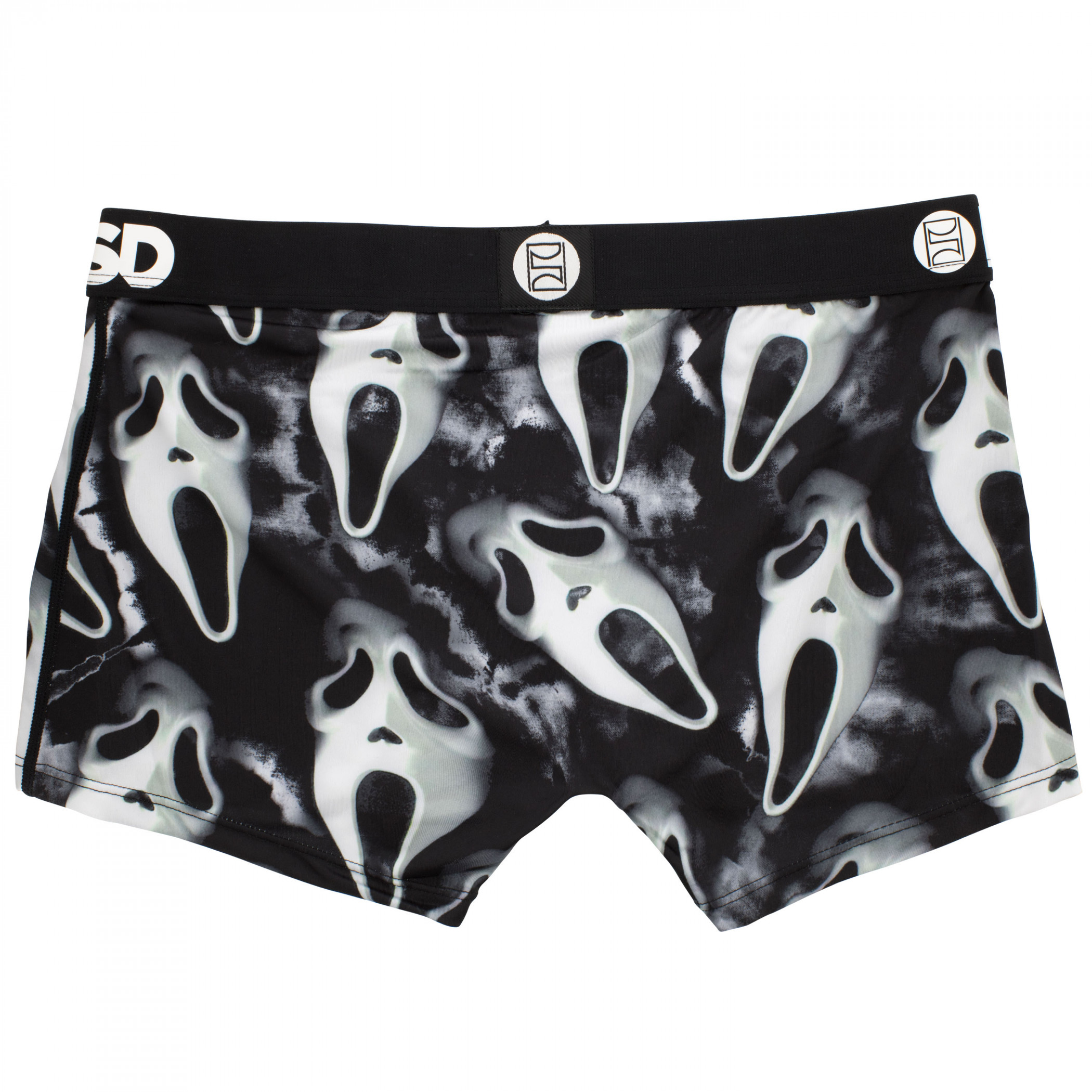 Scream Ghost Face PSD Boy Shorts Underwear