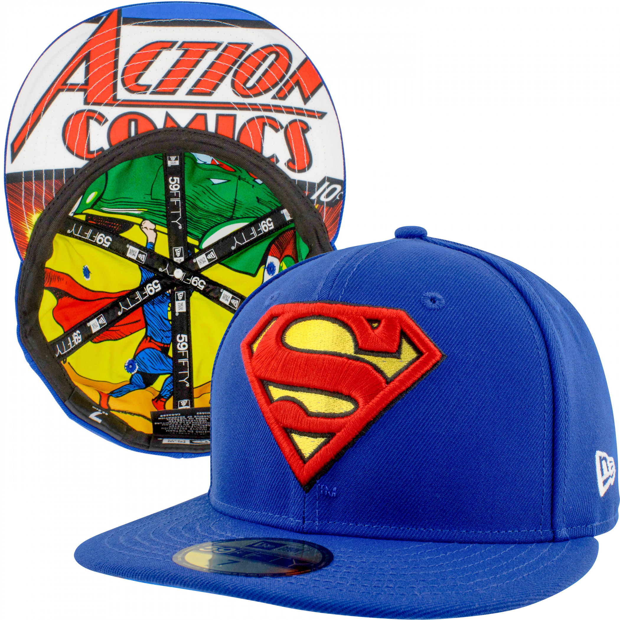 Superman Action Comics #1 Underside Print New Era 59Fifty Fitted