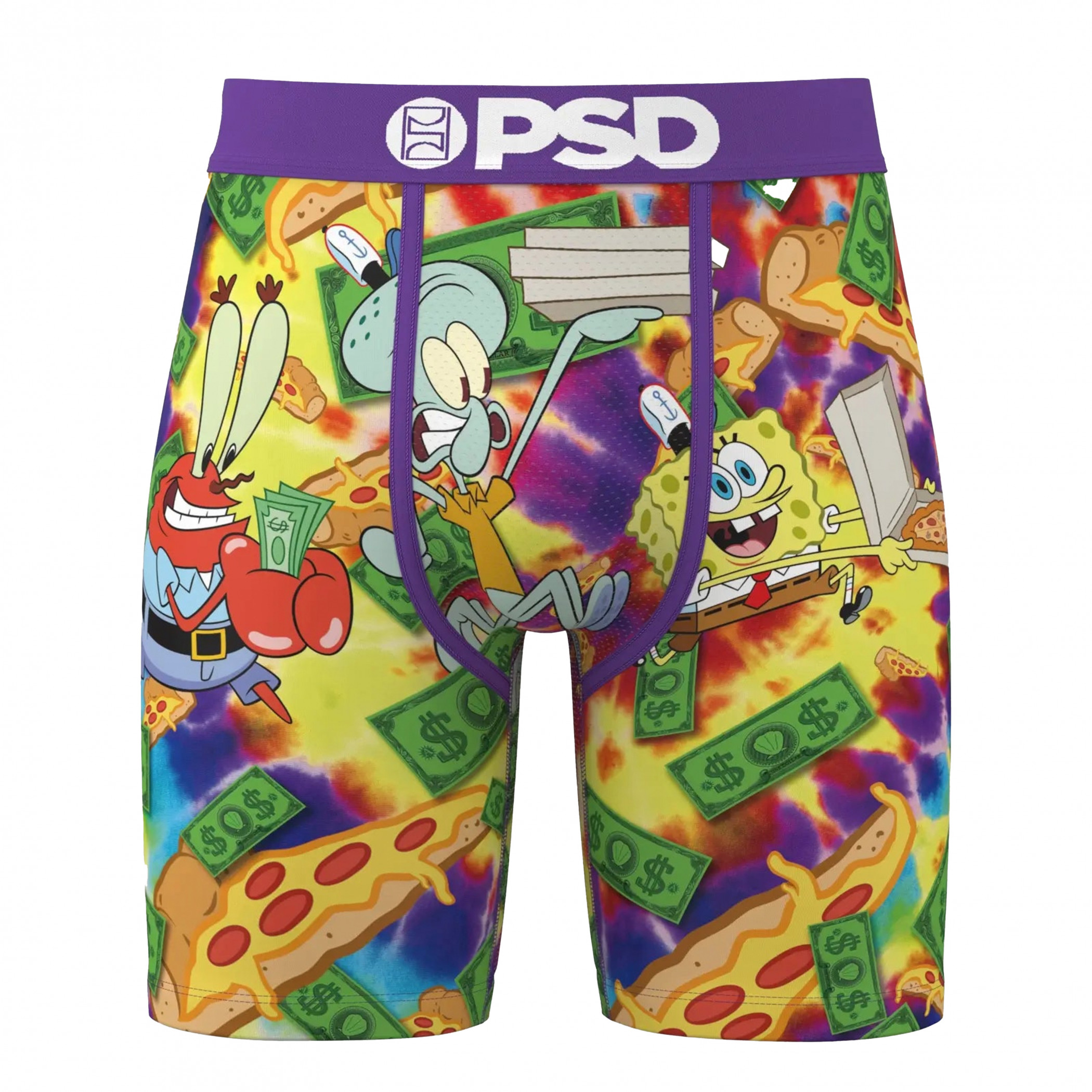 SpongeBob SquarePants Pizza Money PSD Boxer Briefs
