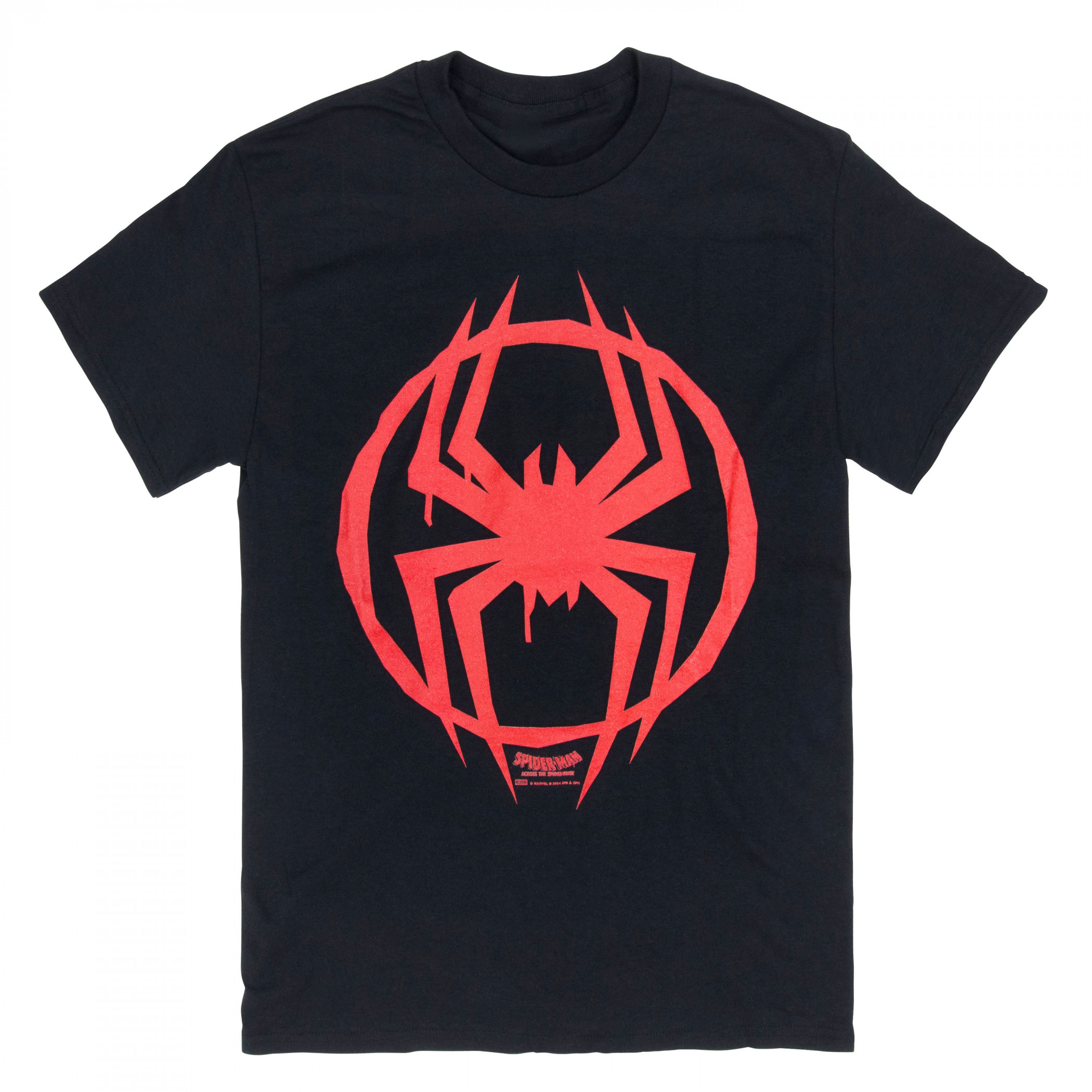 Miles Morales Paint Drip Logo T-Shirt