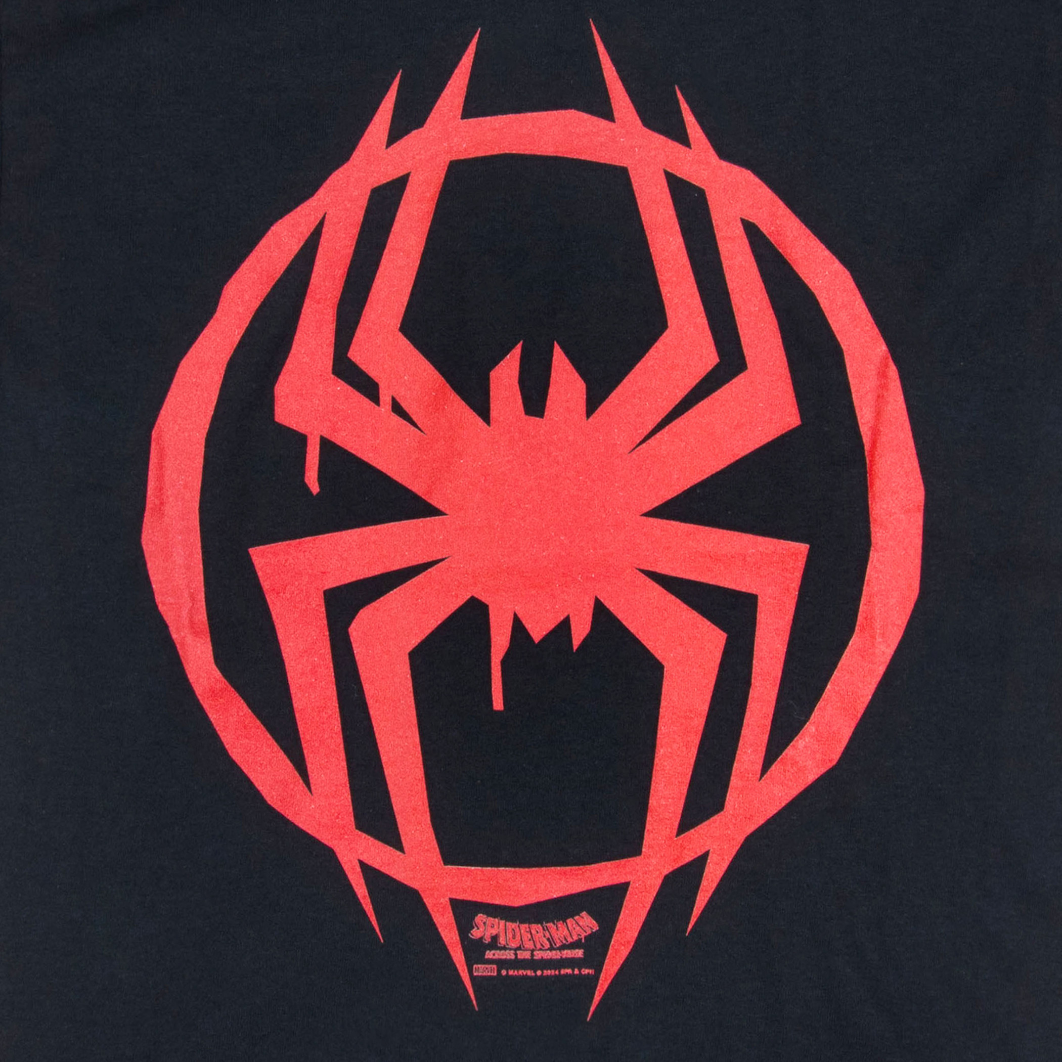 Miles Morales Paint Drip Logo T-Shirt