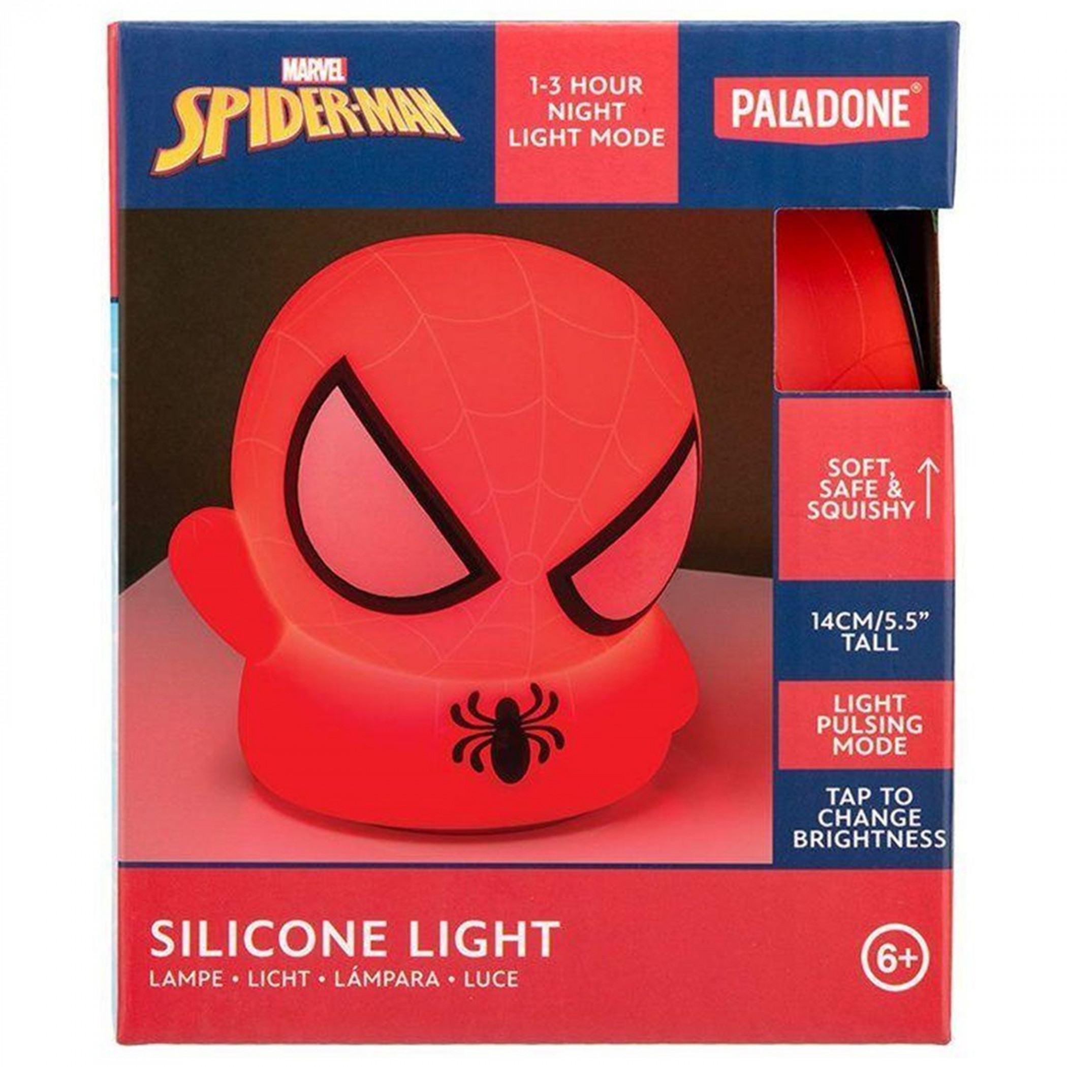 Spider-Man Chibi Soft-Touch Desk Lamp