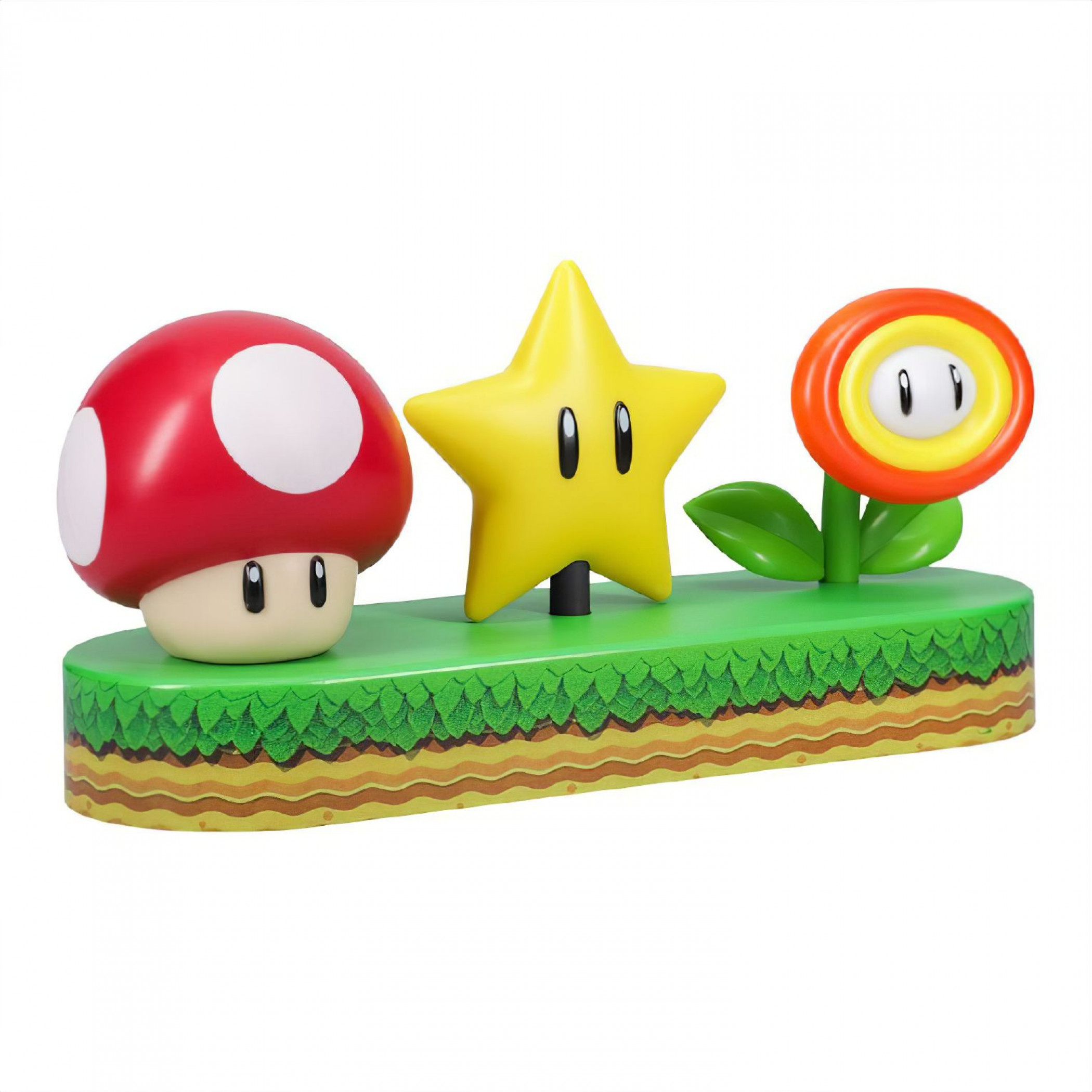 Super Mario Bros. Power Up Items Desk Lamp