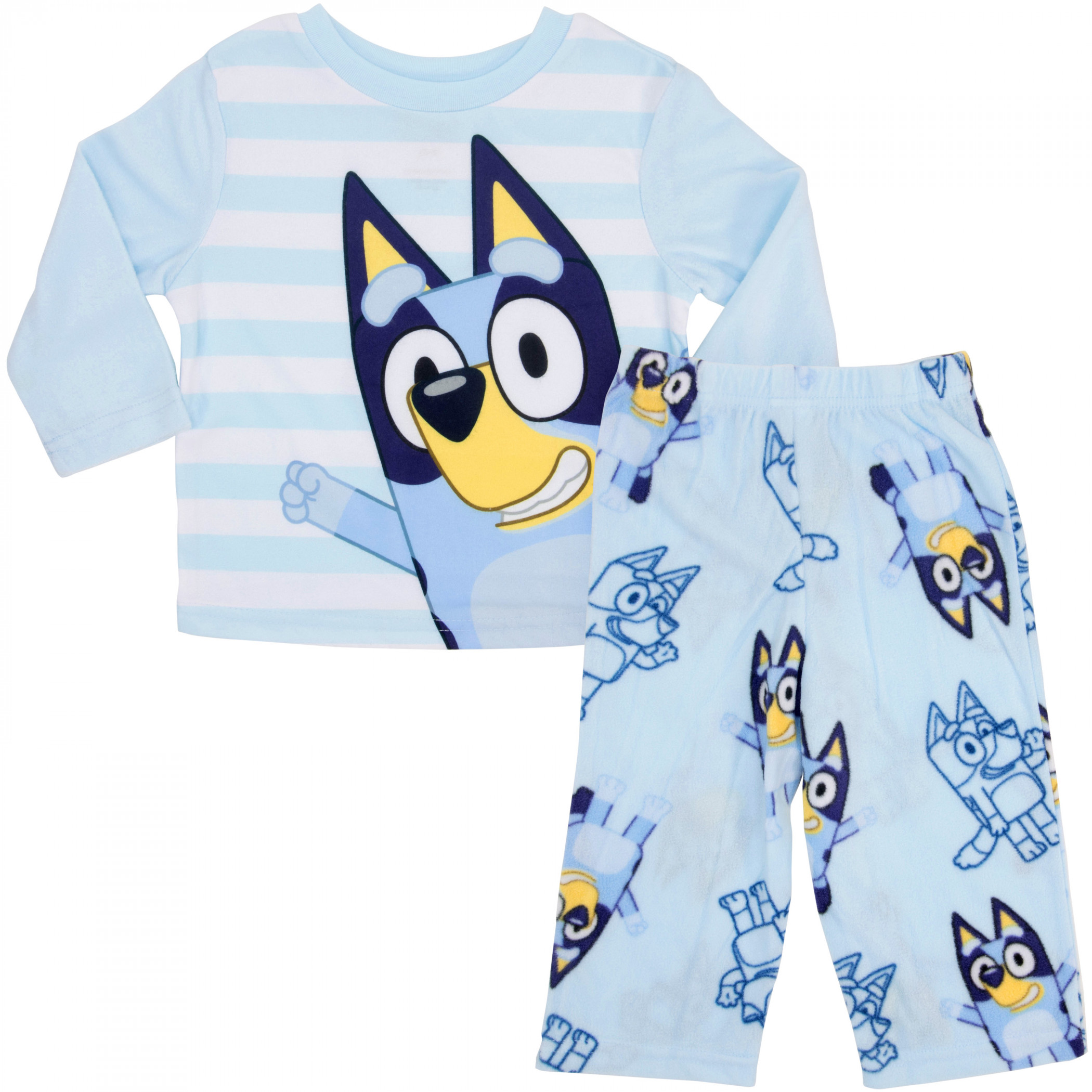 Bluey Long Sleeve All Over Print Toddler's 2-Piece Pajamas