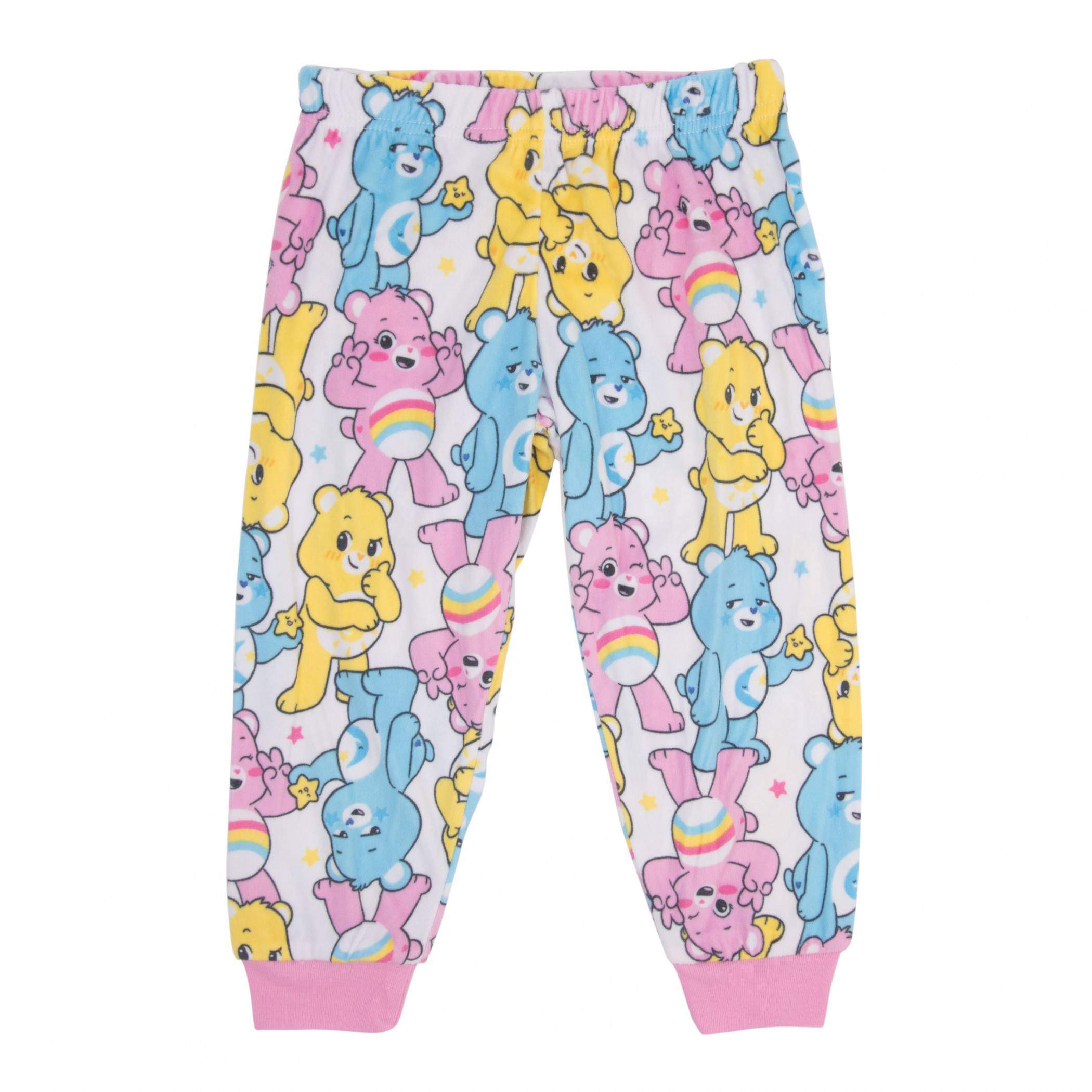 Care Bears Cast Long Sleeve All Over Print Girl’s 2-Piece Pajamas