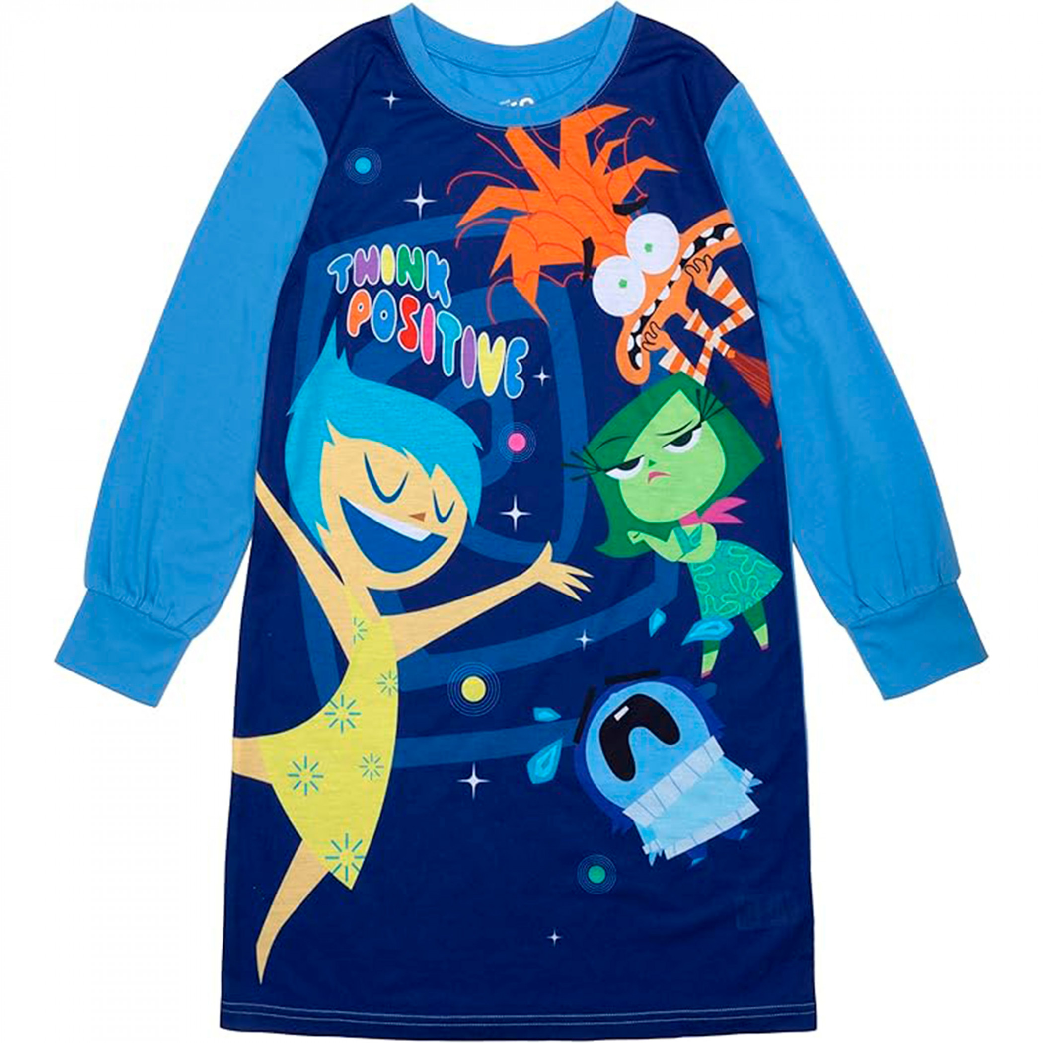 Inside Out Cast Long Sleeve Youth's Pajama Top