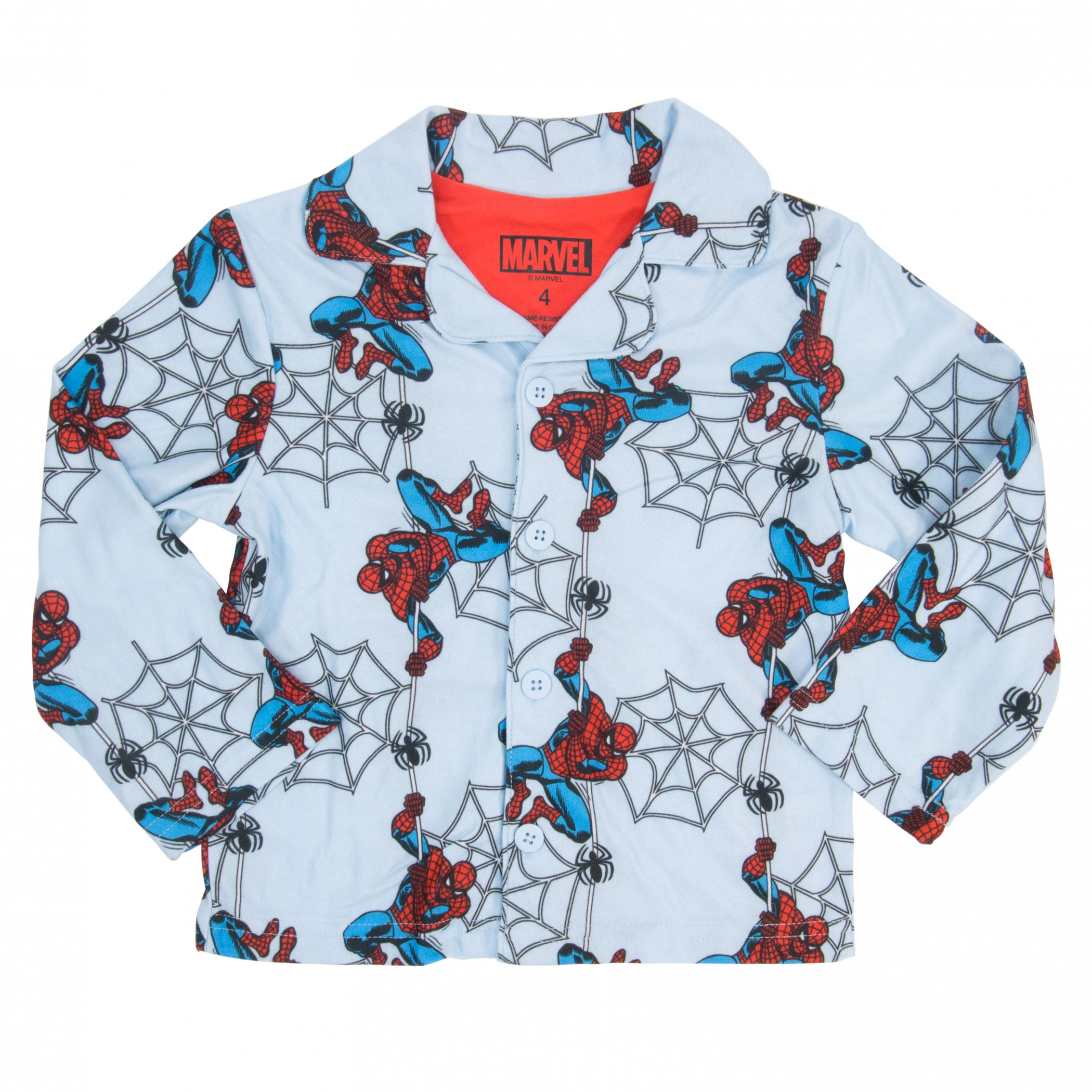 Spider-Man Hangin' Around Boy's 2-Piece Pajamas