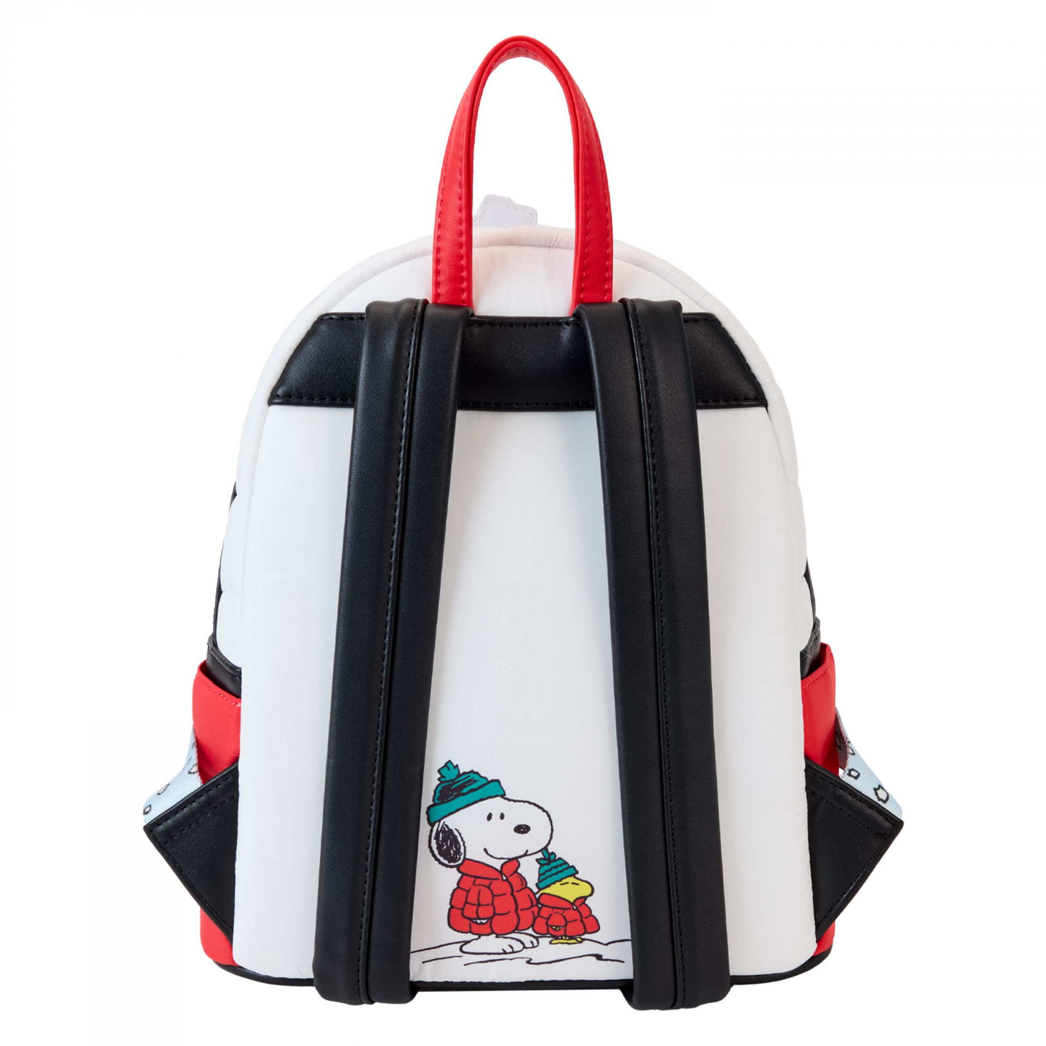 Peanuts Winter Snoopy Holiday Collection Mini Backpack By Loungefly