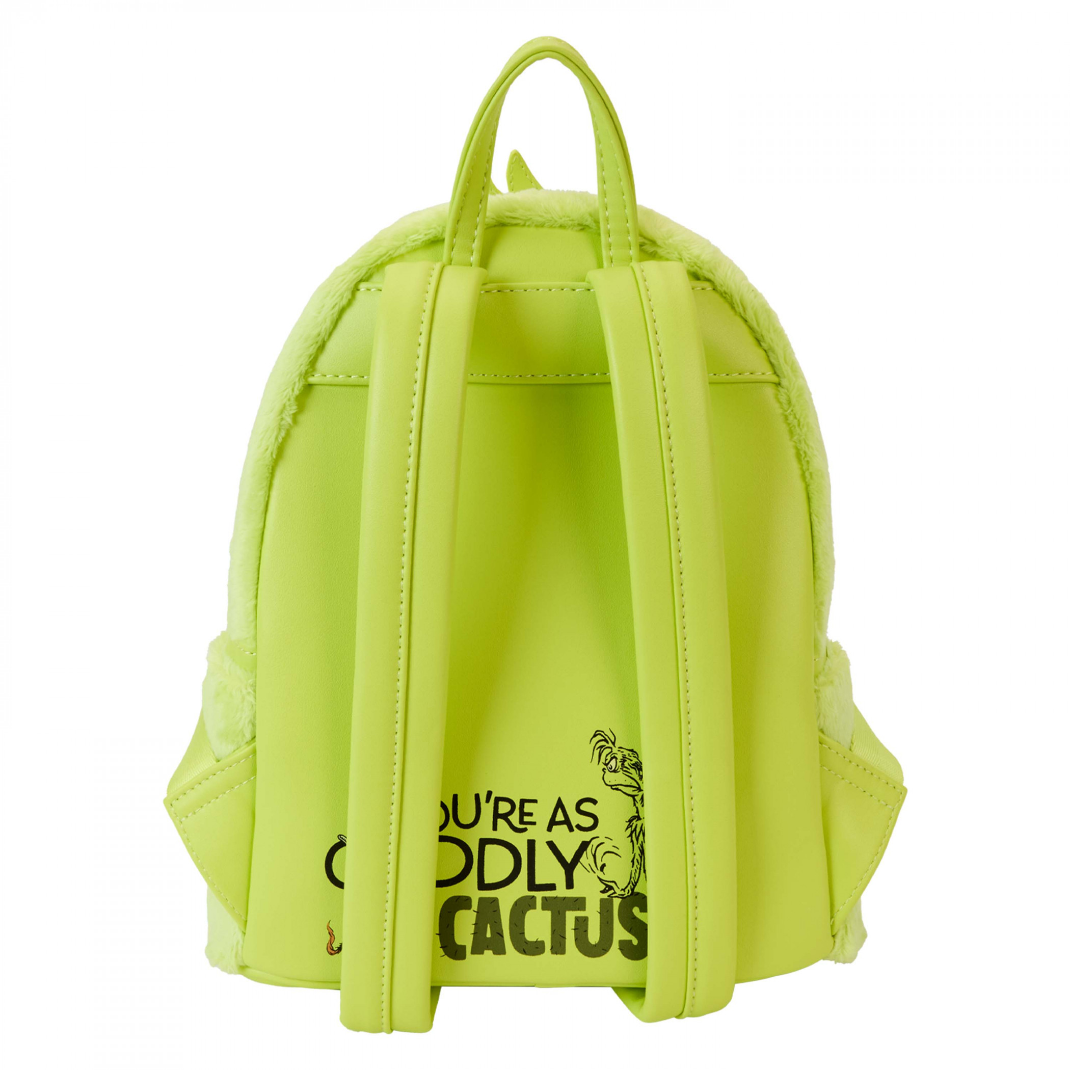 Dr. Seuss The Grinch Light Up Eyes Mini Backpack By Loungefly