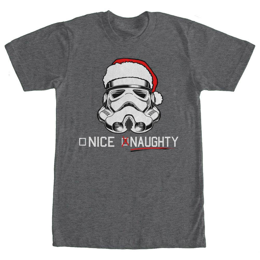 Star Wars Trooper List Gray T-Shirt