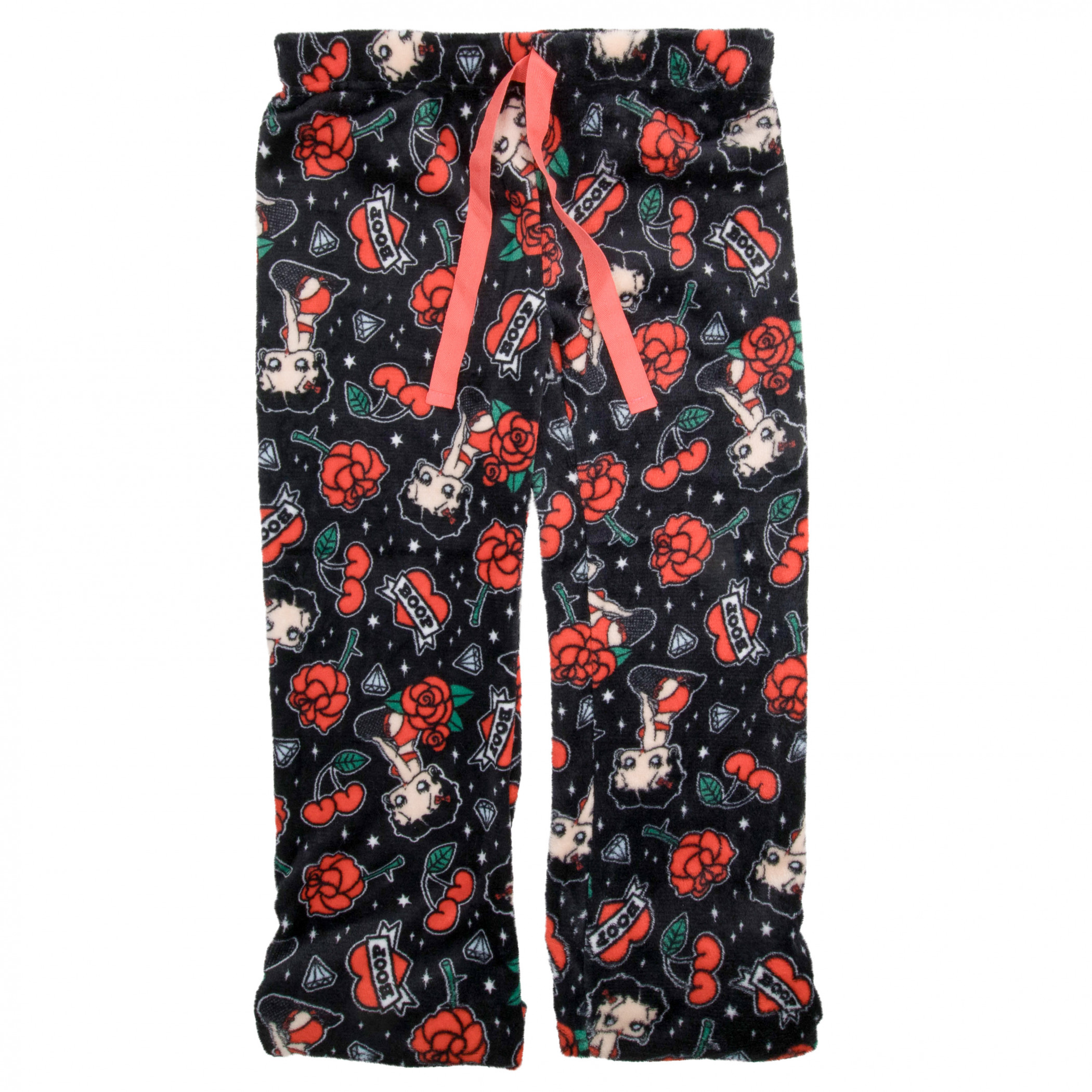 Betty Boop Heart Tattoo Women's Sleep Pants