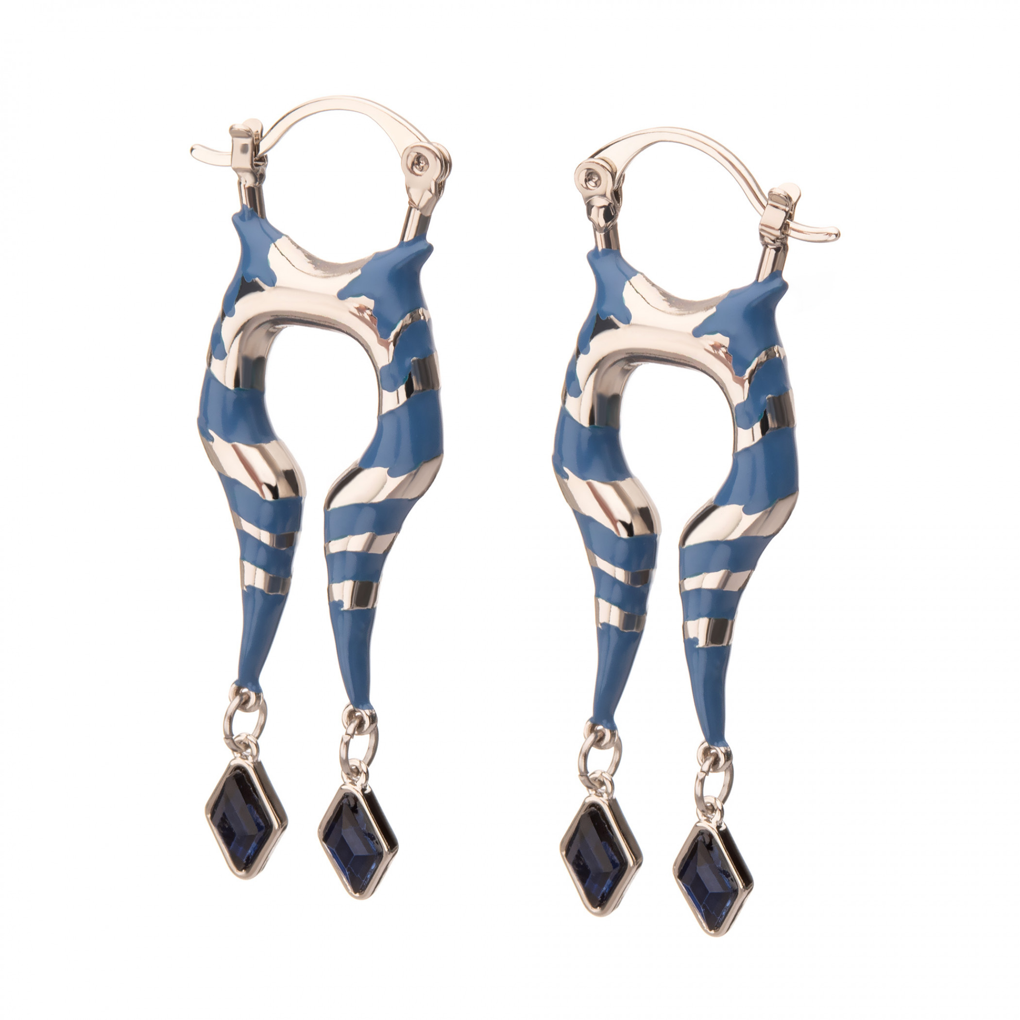 Star Wars Ahsoka Dangle Earrings with Gems