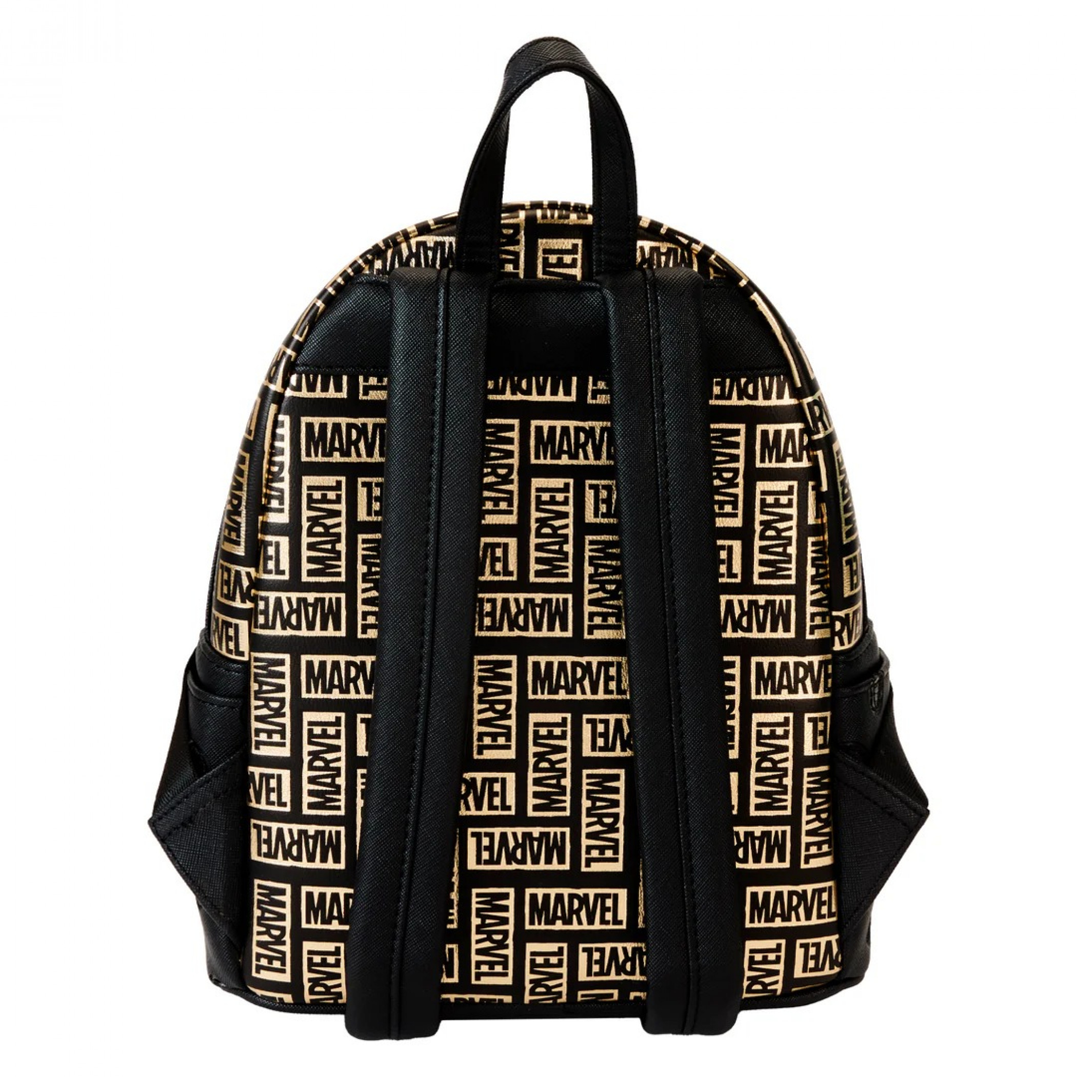 Marvel 85th Anniversary Golden Logo Mini Backpack By Loungefly