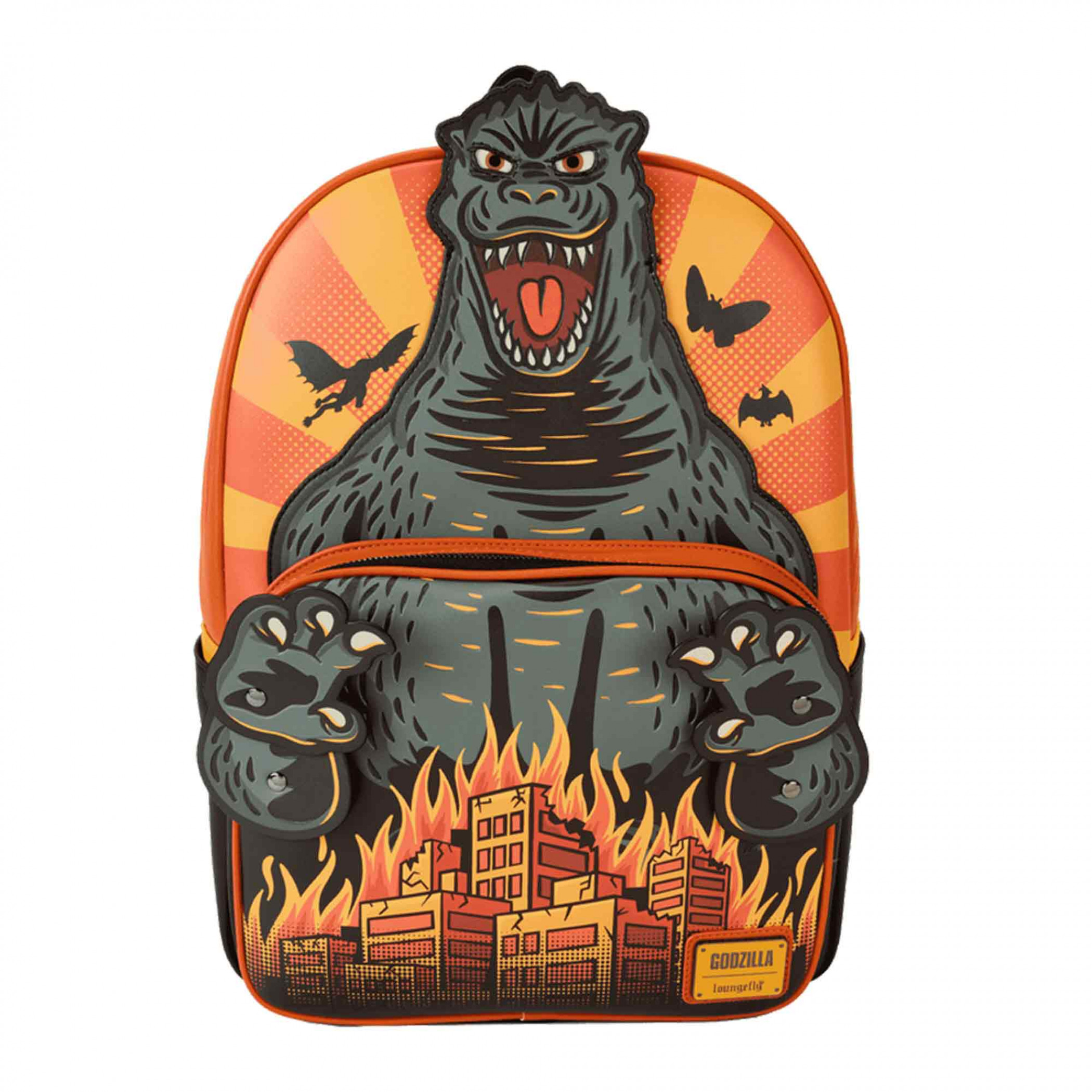 Godzilla Cosplay Full-Size Backpack By Loungefly