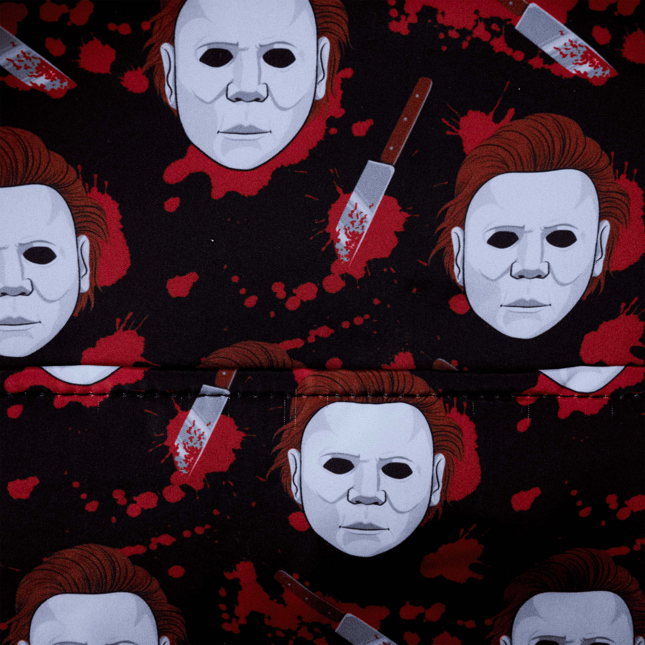 Halloween Michael Myers Cosplay Full-Size Backpack By Loungefly