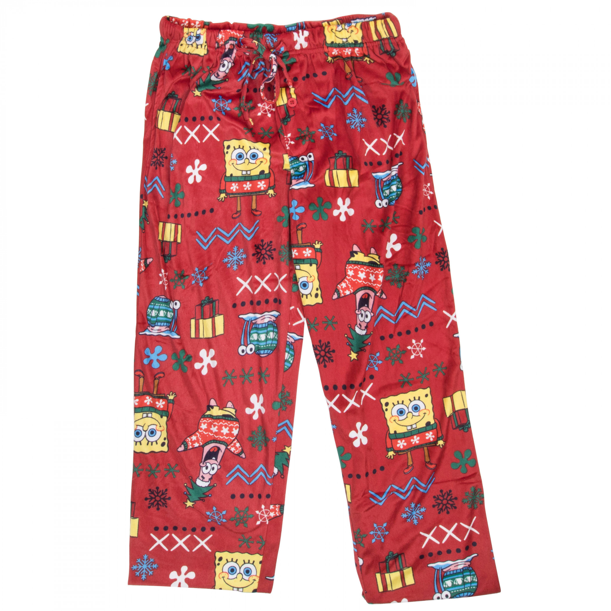 SpongeBob SquarePants and Patrick Winter Fun Sleep Pants