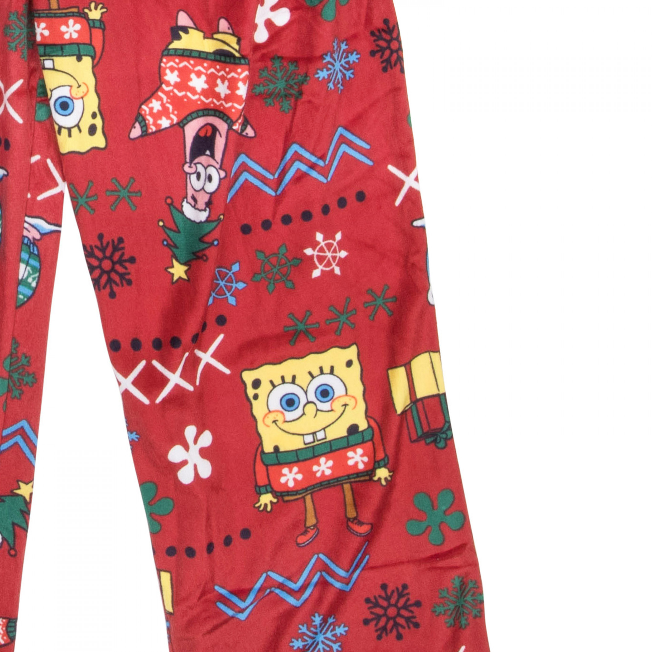 SpongeBob SquarePants and Patrick Winter Fun Sleep Pants