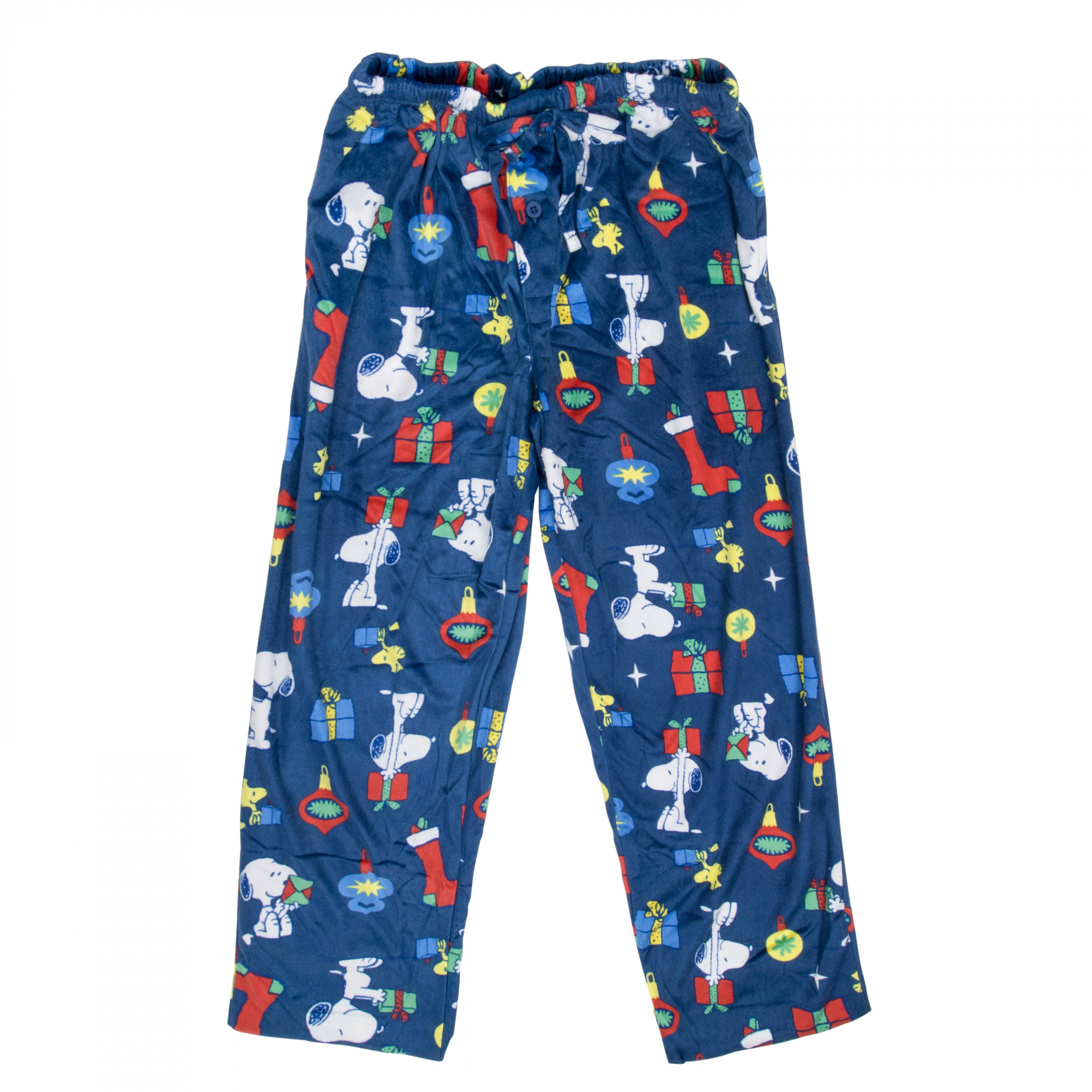 Peanuts Snoopy and Woodstock Christmas Decorations Sleep Pants