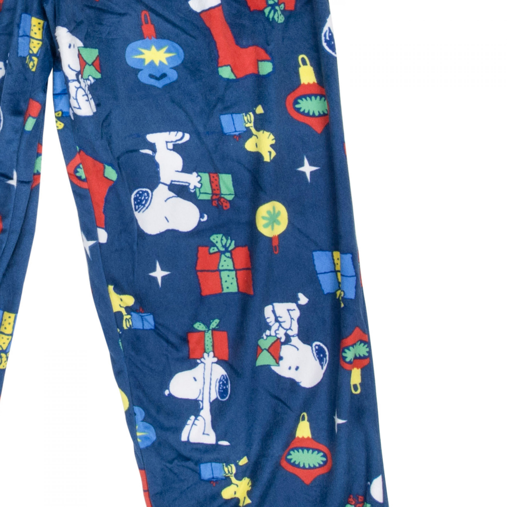 Peanuts Snoopy and Woodstock Christmas Decorations Sleep Pants