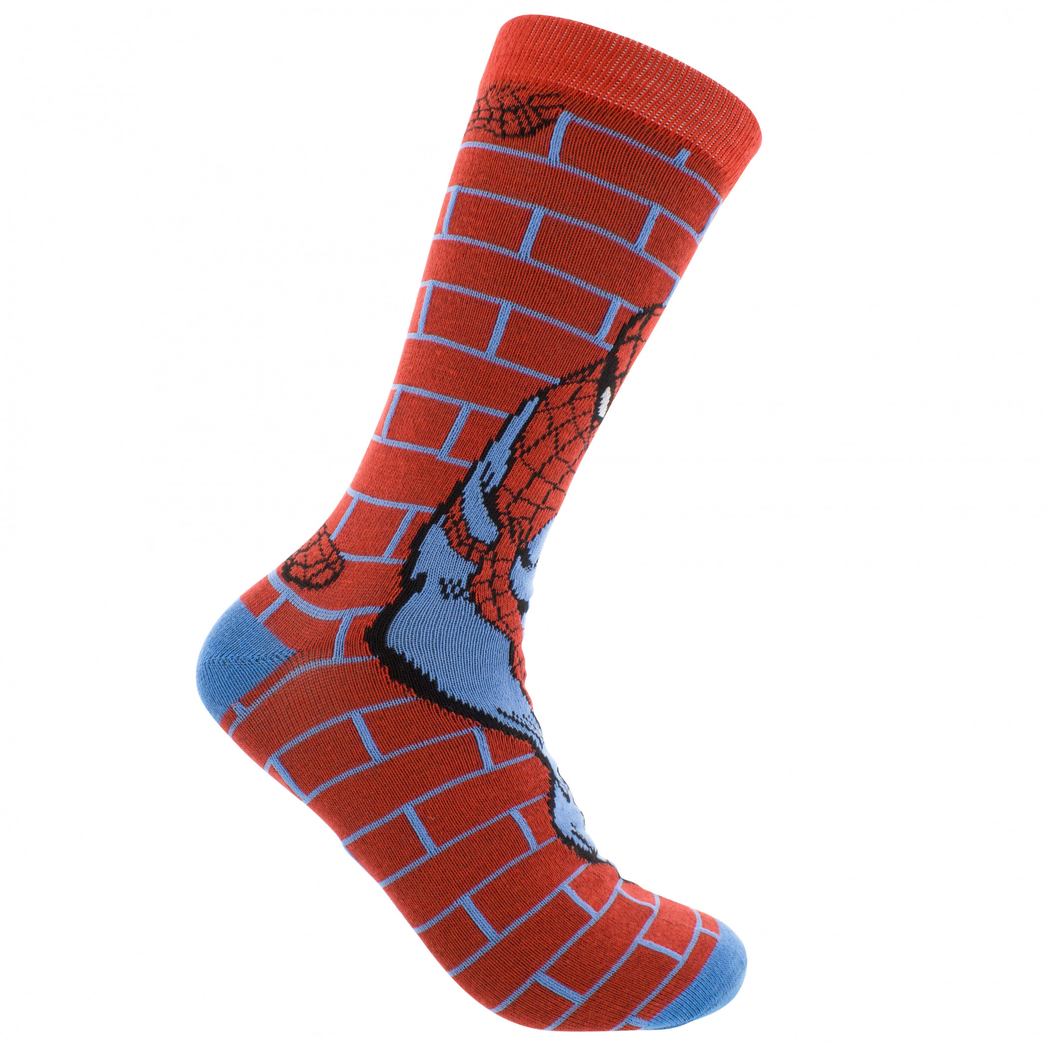 Spider-Man Brick Wall Crew Socks