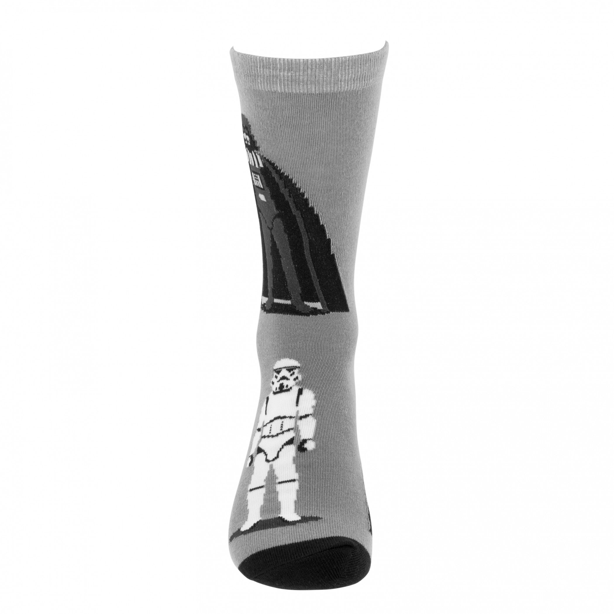 Star Wars Darth Vader and Stormtroopers Crew Socks