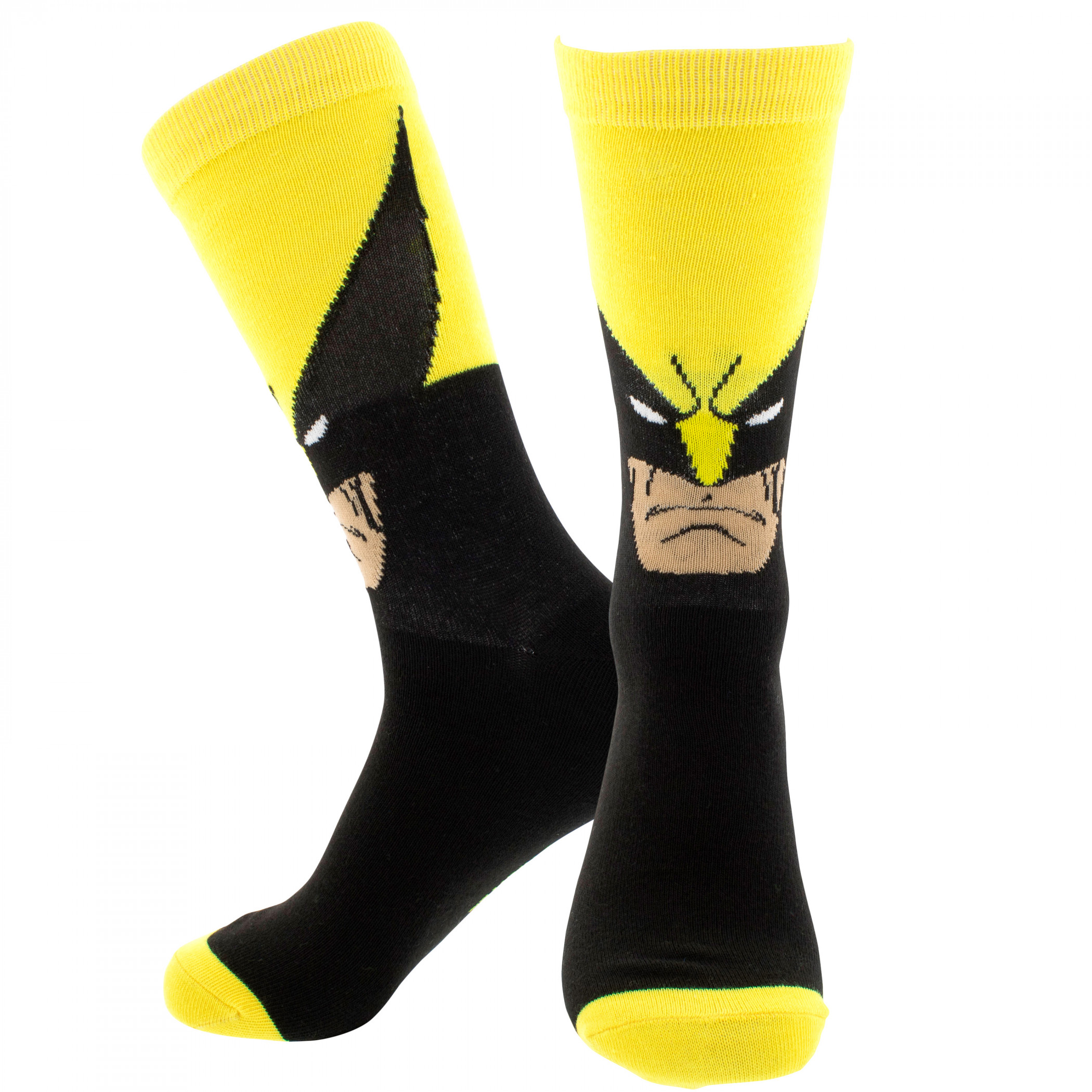 Wolverine Hero Mask Crew Socks