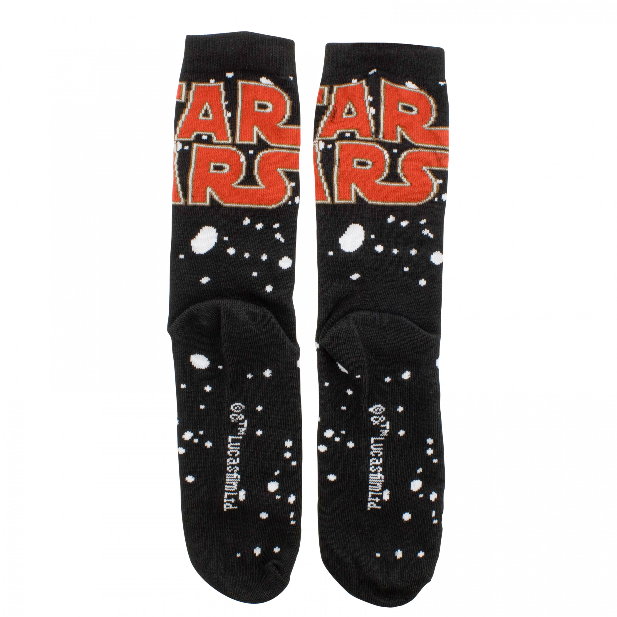 Star Wars Galaxy Logo Crew Socks