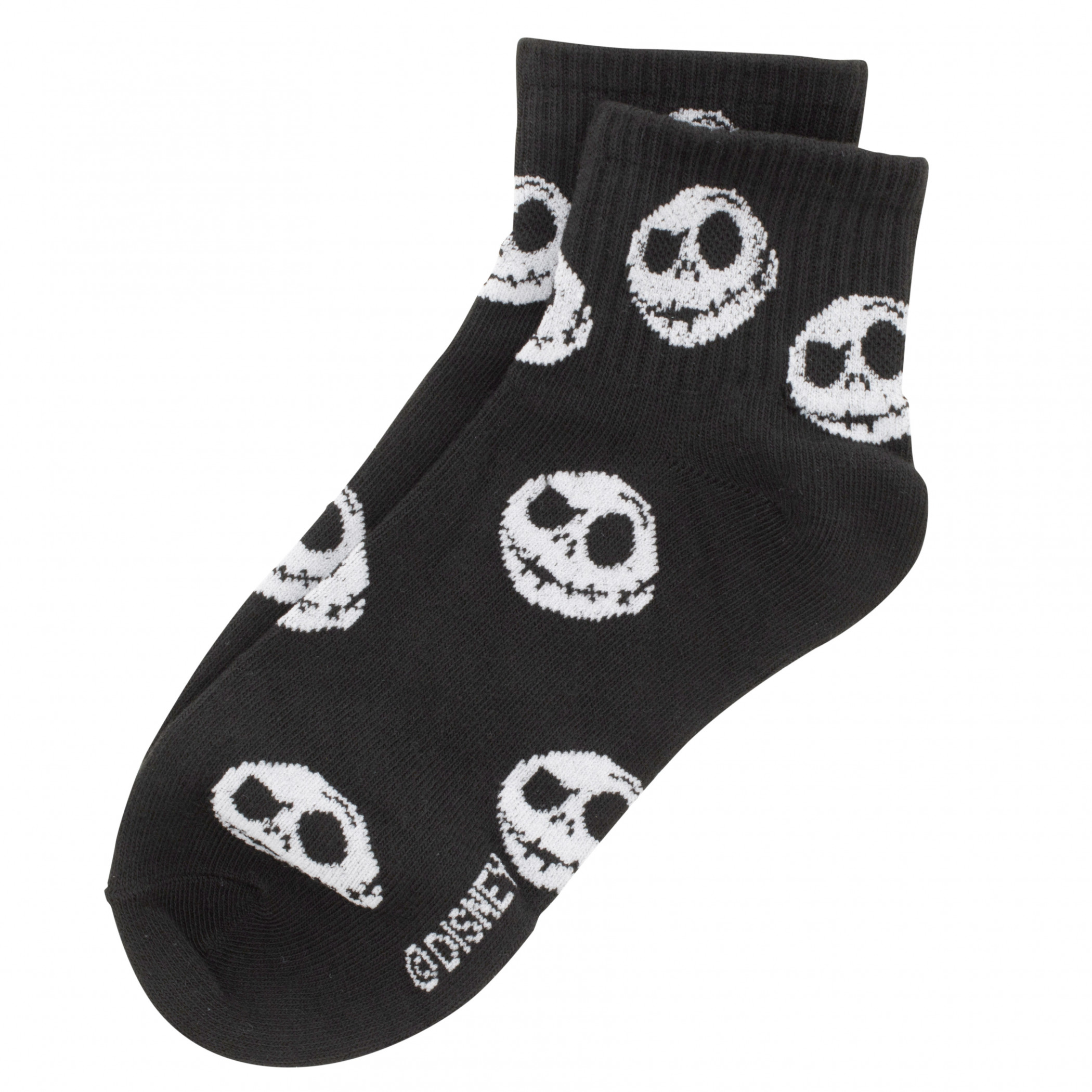 Nightmare Before Christmas Jack Skellington Women's 8-Pair Mid Crew Socks