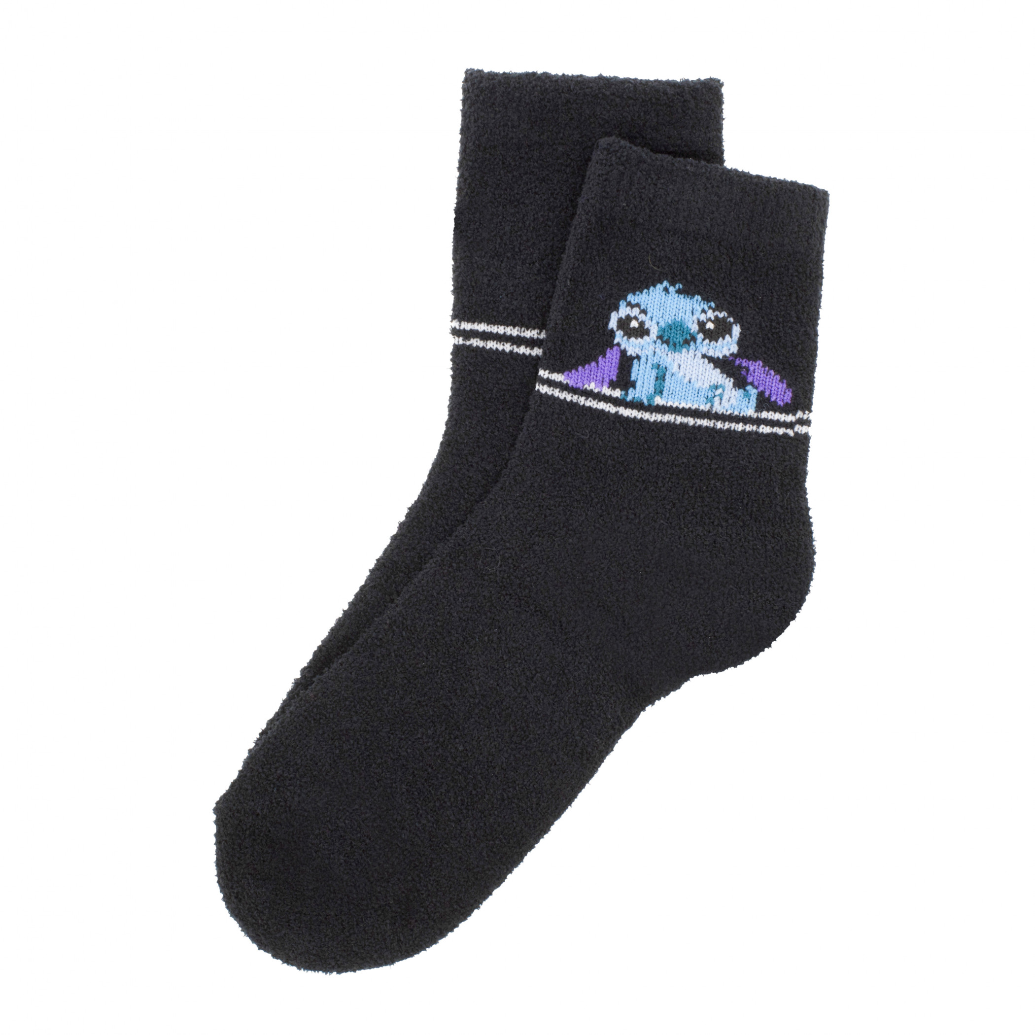 Lilo & Stitch Chillin Fuzzy Crew Socks 3-Pair Box Set