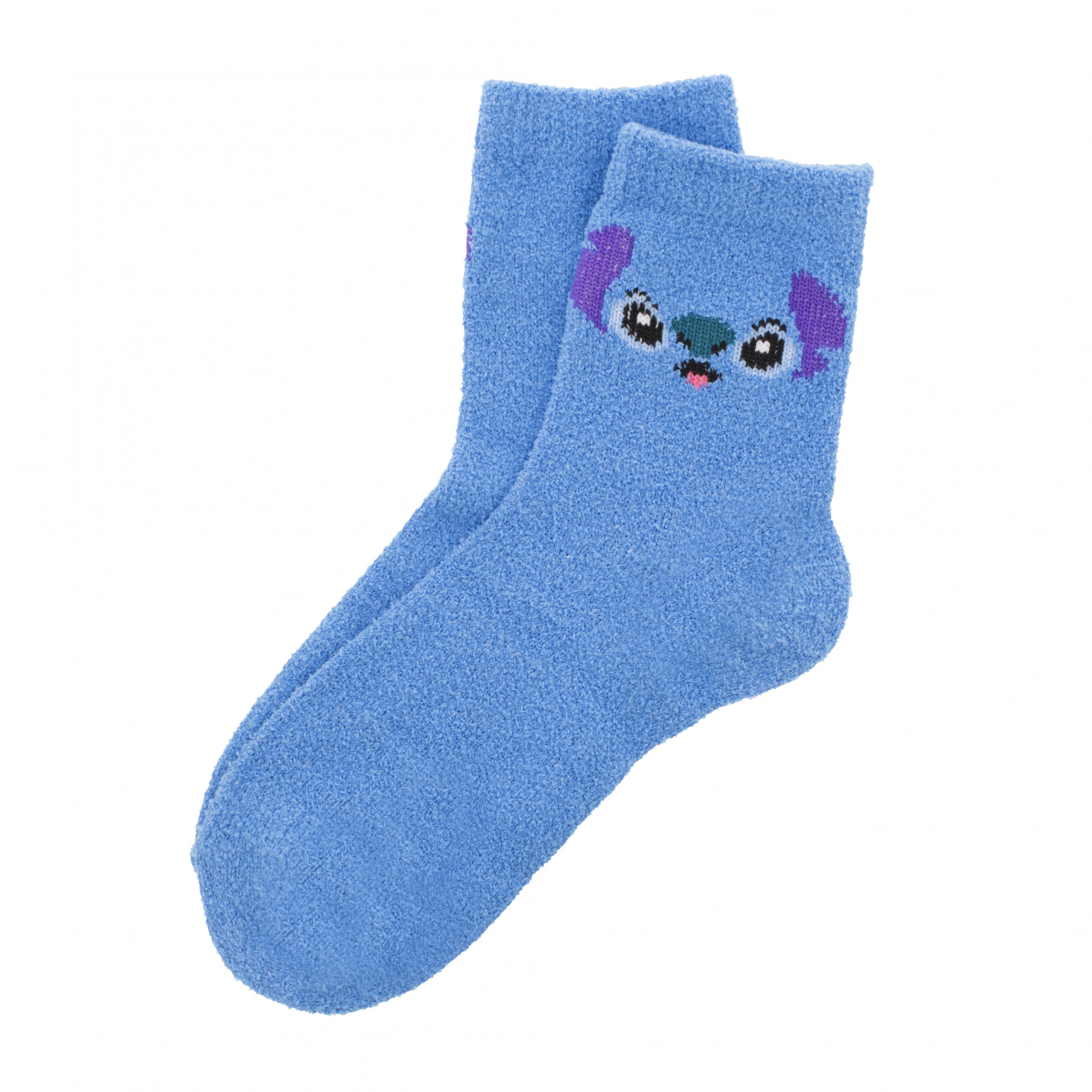 Lilo & Stitch Chillin Fuzzy Crew Socks 3-Pair Box Set